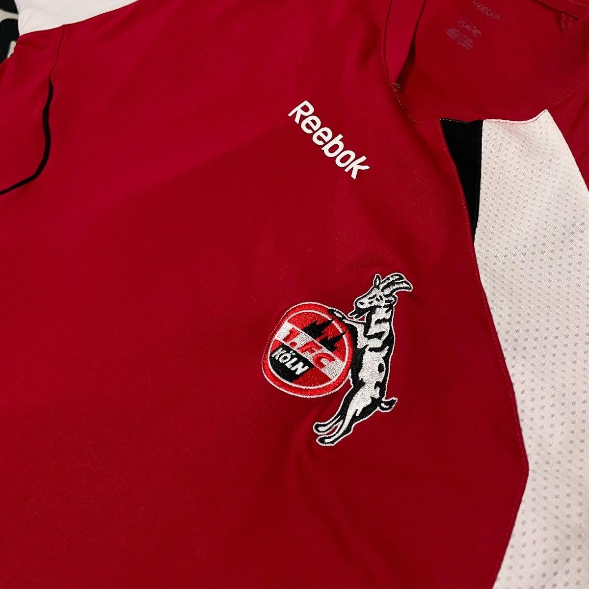 Reebok Vintage REEBOK KOLN 2011/2012 COLOGNE SOCCER SHIRT JERSEY Size US L / EU 52-54 / 3 - 4 Thumbnail