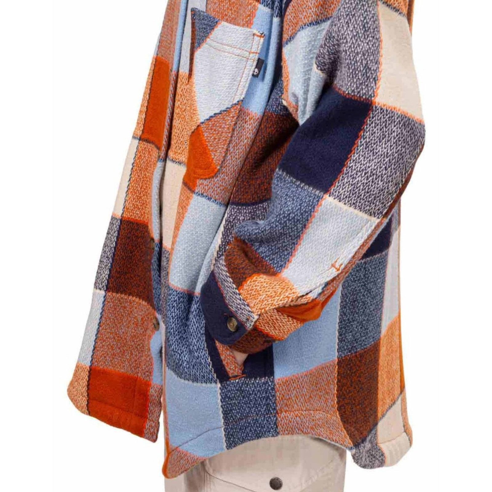 Timberland Timberland Women's Oversized Flannel Shirt Size XL / US 12-14 / IT 48-50 - 3 Thumbnail