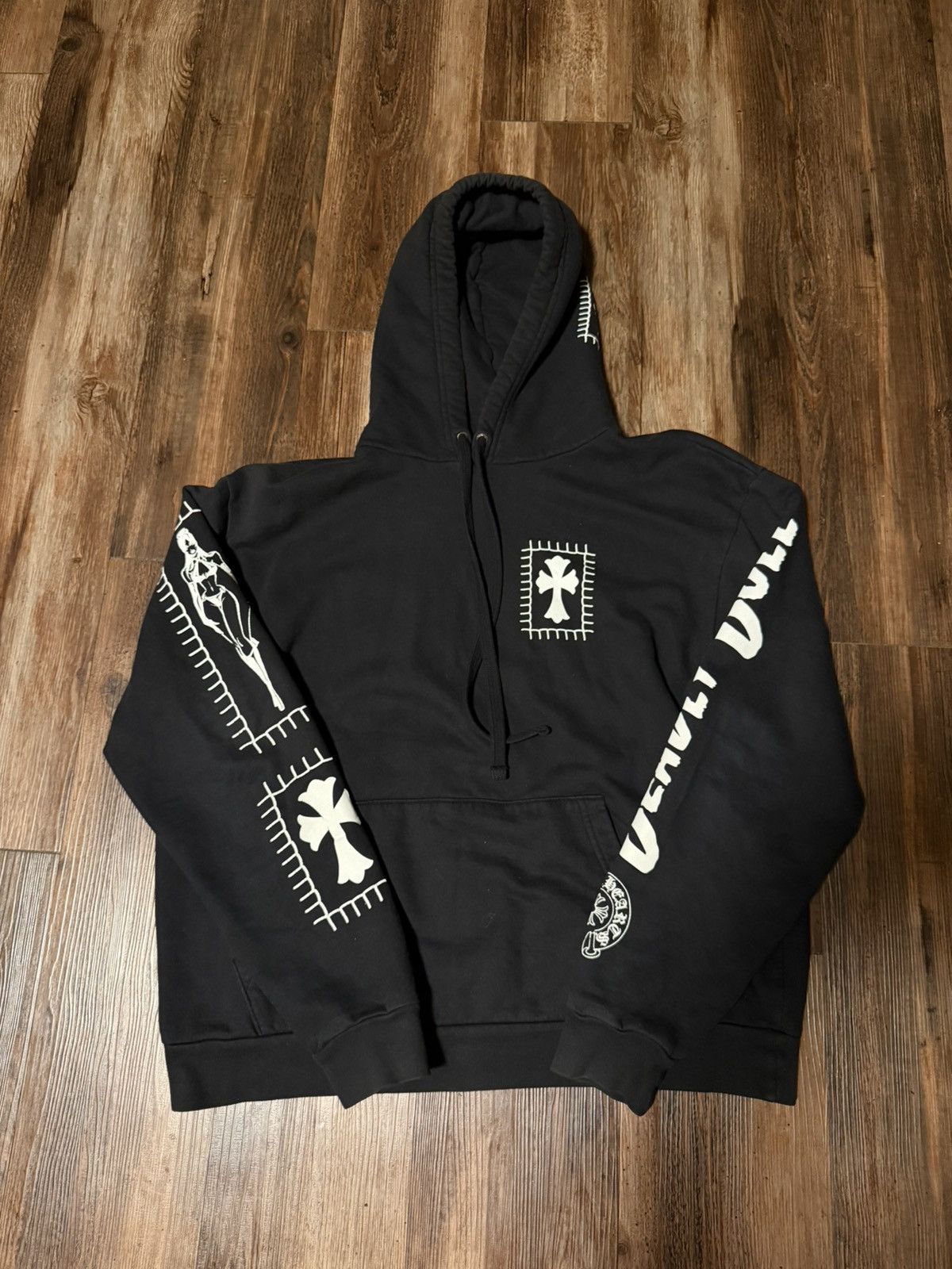 Chrome Hearts Chrome Hearts Deadly Doll Zip-up Hoodie | Grailed
