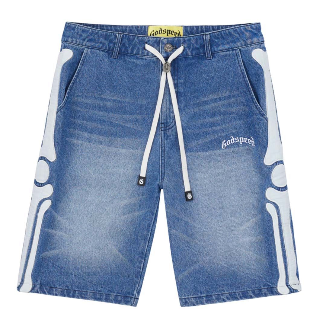 Femur Denim Shorts Blue