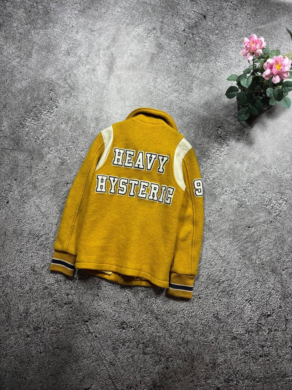 Hysteric Glamour HYSTERIC GLAMOUR ARCHIVE HEAVY WOOL VARSITY JACKET JAPAN Size S / US 4 / IT 40 - 5 Thumbnail