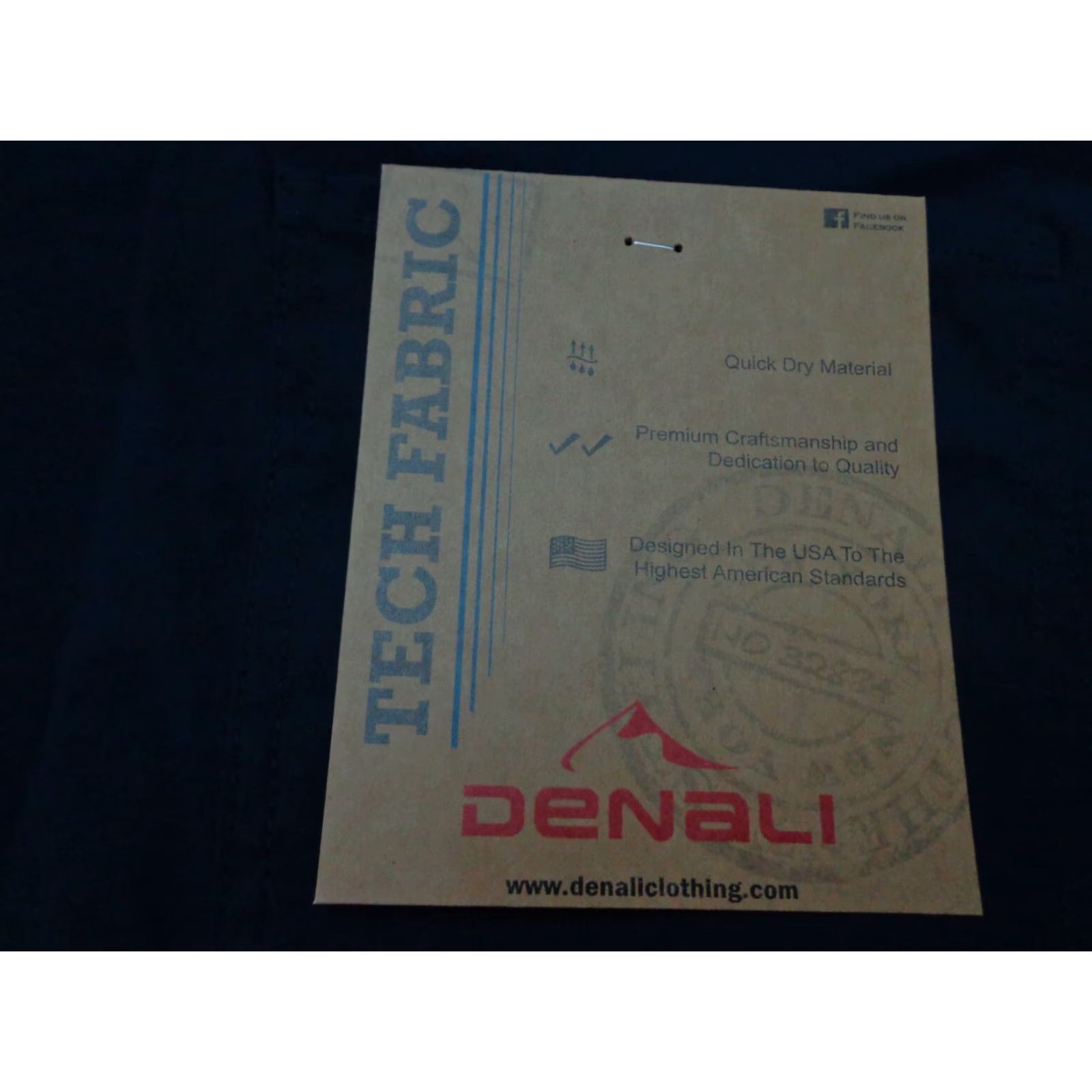 Vintage DENALI Dark Navy Blue Tech Fabric Stretch Pants NWT 30/30 MSRP 4 Denim? Wait - ensure no new info. Size US 30 / EU 46 - 2 Thumbnail
