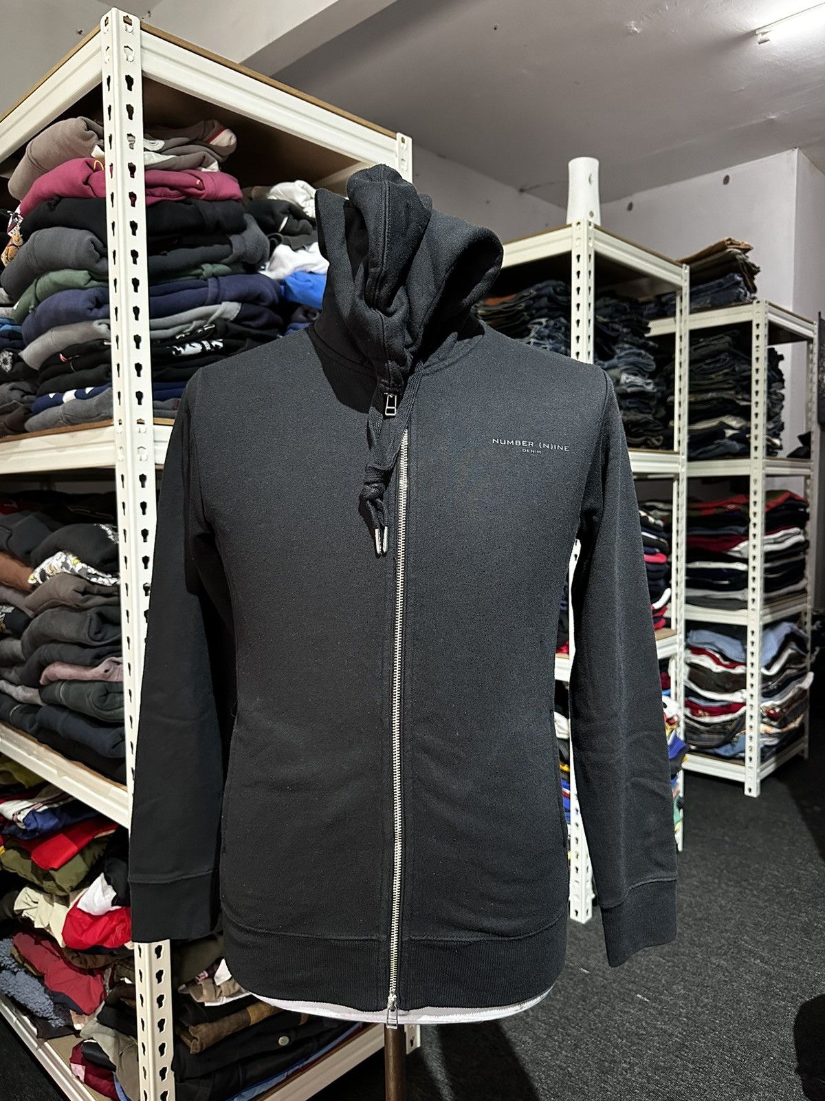 Number (N)ine Number (N)ine Zipper Hoodie Size US L / EU 52-54 / 3 - 10 Thumbnail