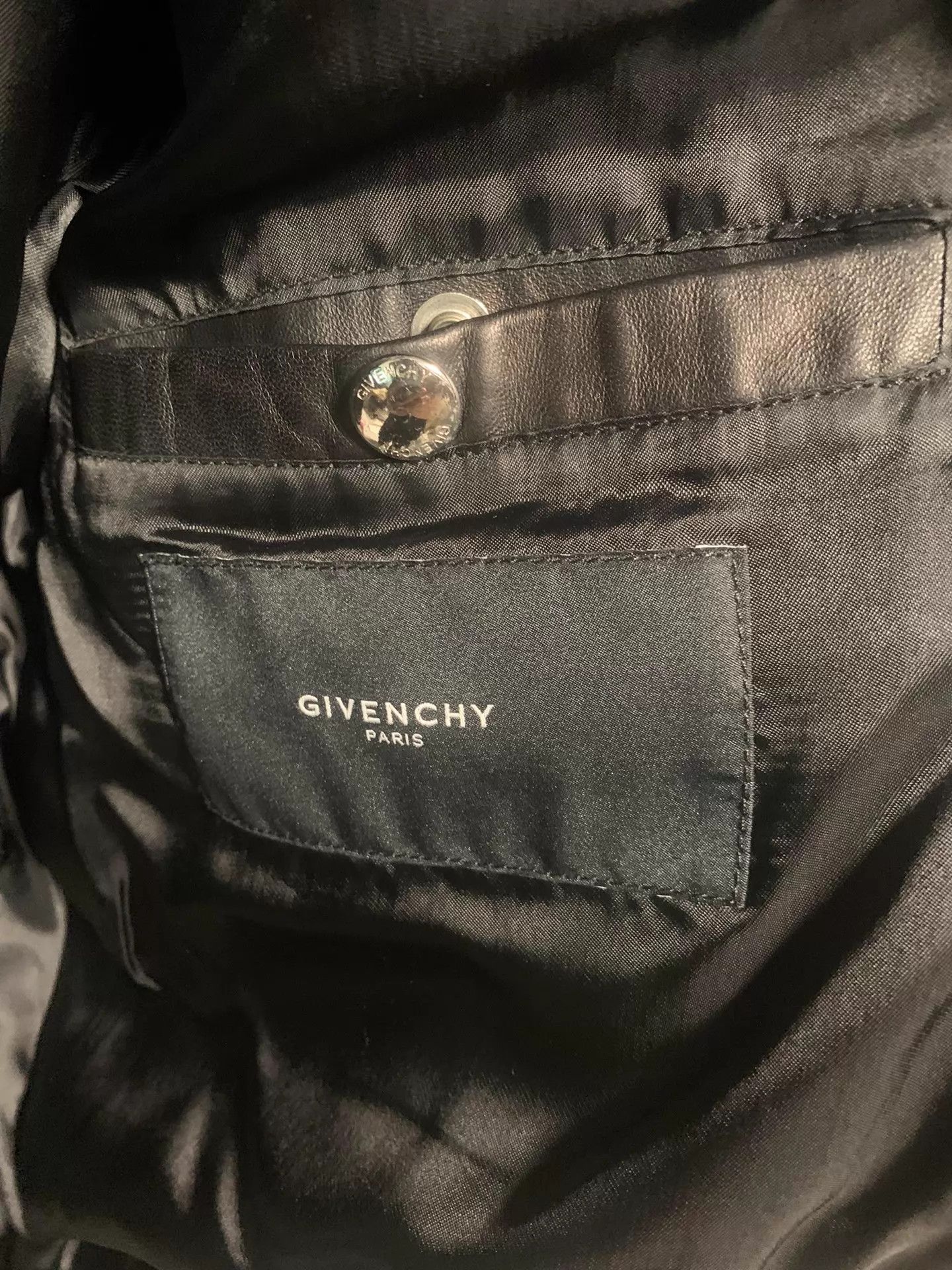 Givenchy Givenchy 5-Point Star Leather Jacket Sheepskin 48 Size US M / EU 48-50 / 2 - 5 Thumbnail