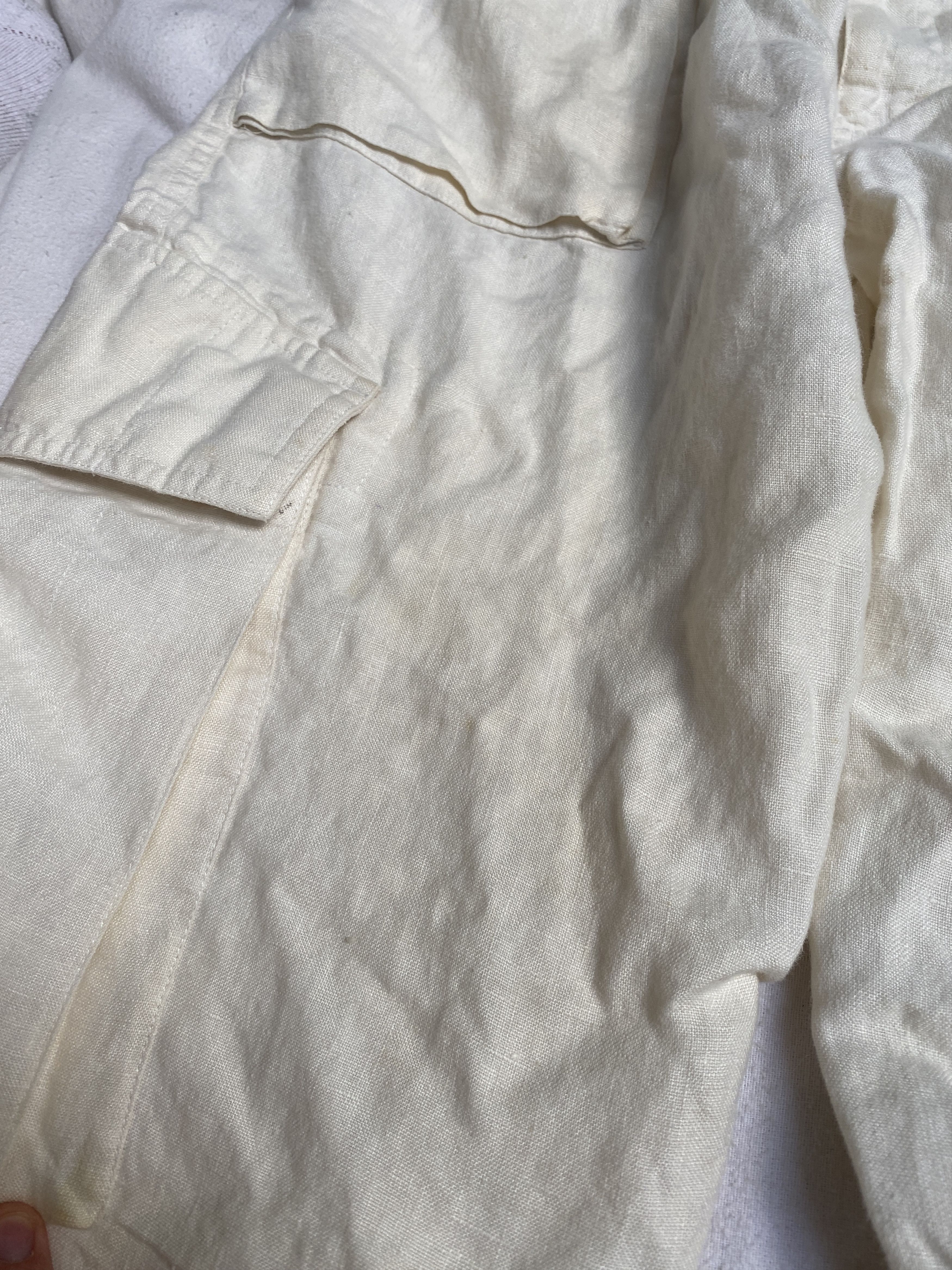 Burberry Burberry linen casual pants pockets Size US 33 - 11 Thumbnail