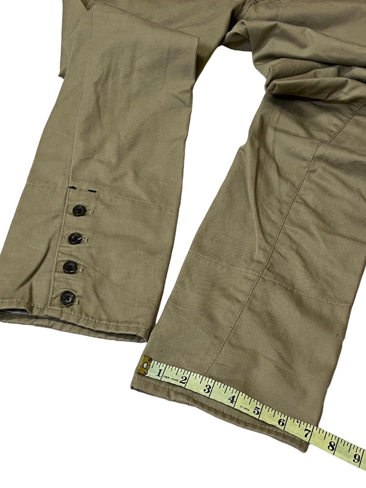 PPFM JAPANESE BRAND PPFM LOW RISE CHINOS PANT Size US 31 - 9 Thumbnail