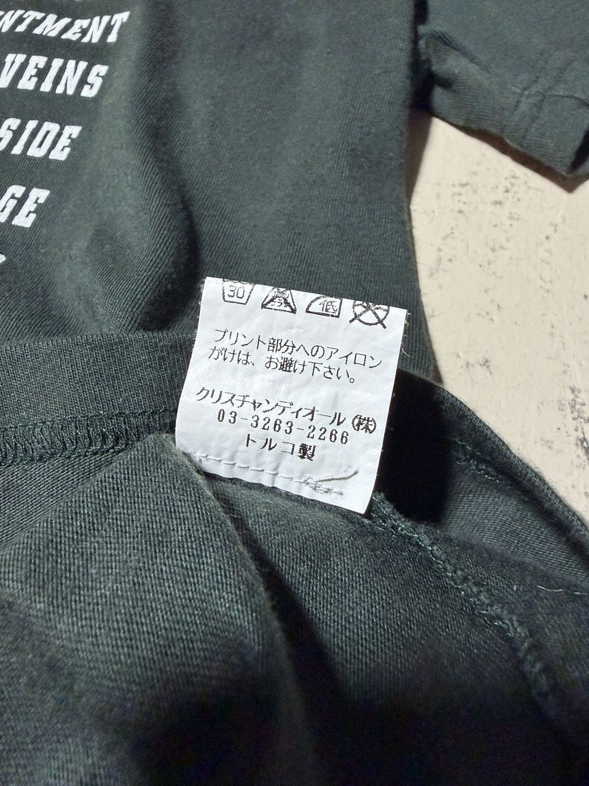 Dior Dior Homme AW05 ‘Pete Doherty’ Poem Tee Size US S / EU 44-46 / 1 - 8 Thumbnail