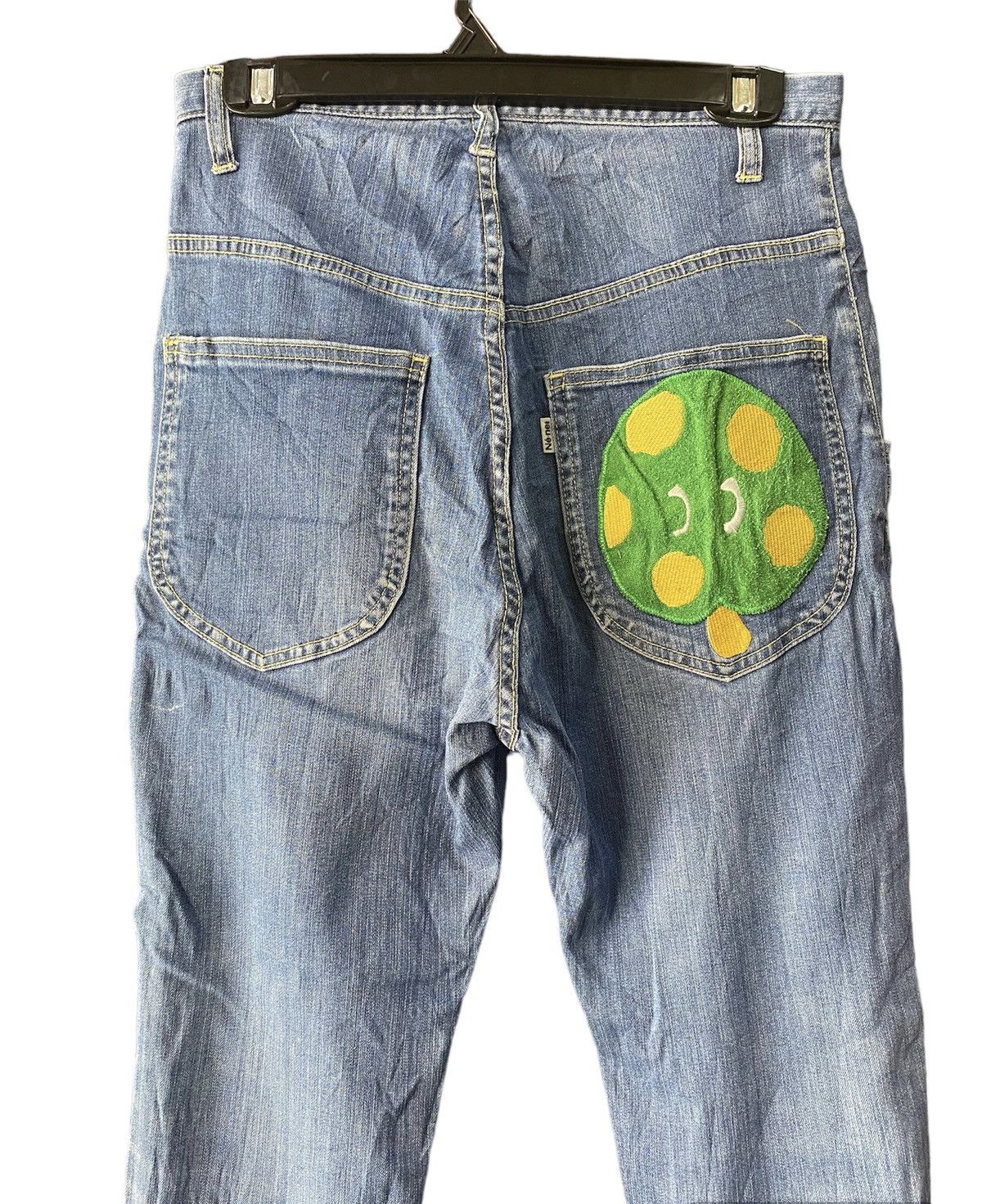 Designer × Issey Miyake × Ne-Net Ne-net Issey Miyaki Ladies Jeans W29” Size 29" - 6 Thumbnail