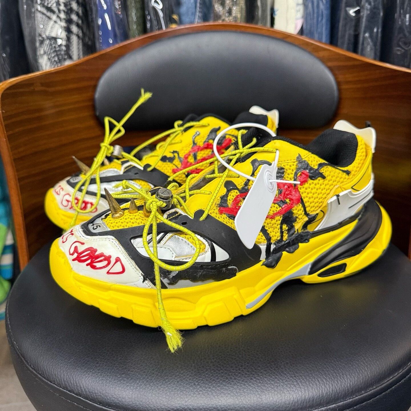 Other Yellow Lowtop Sneakers 43 Men Size US 10 / EU 43 - 1 Thumbnail