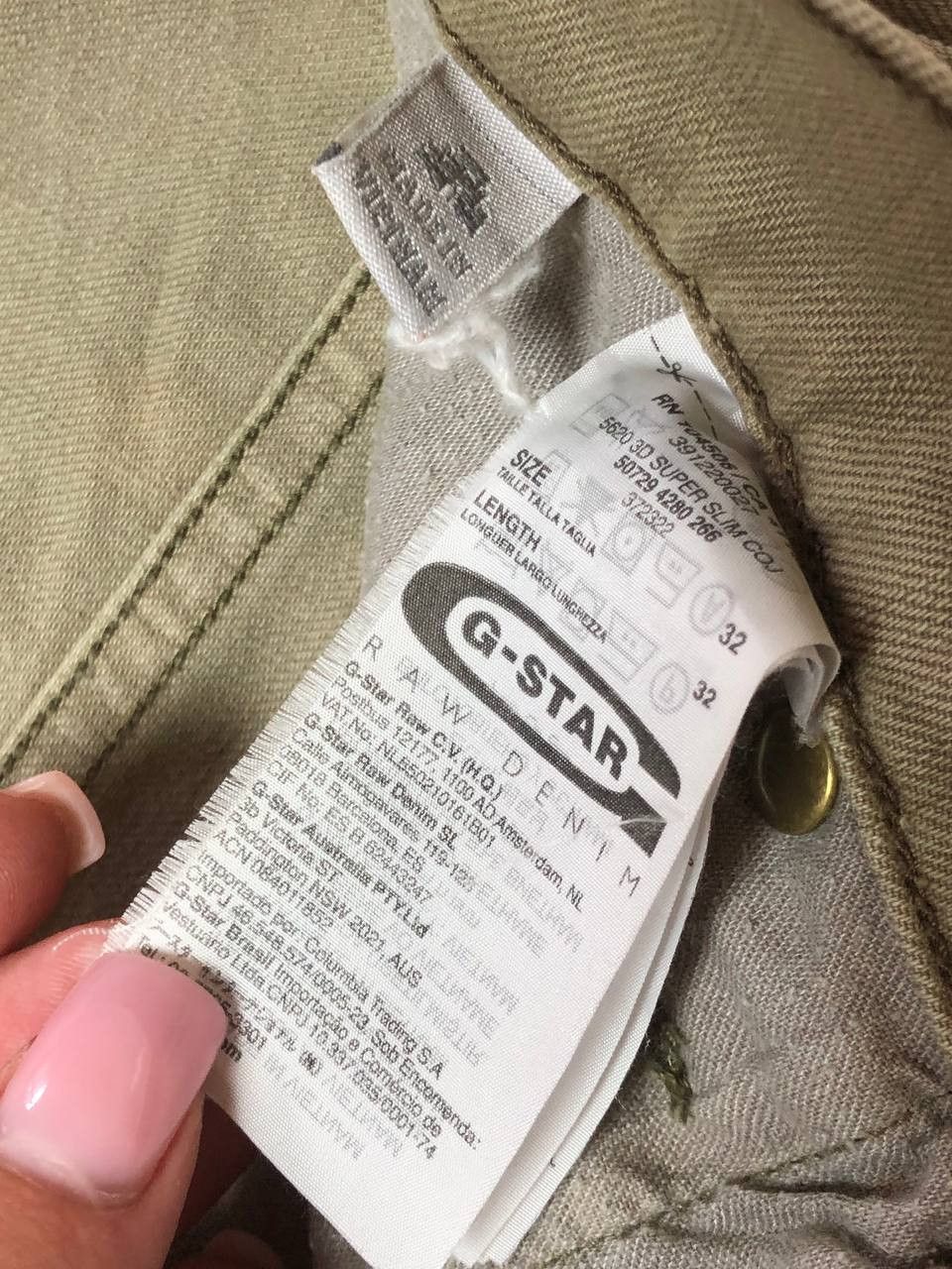 G-Star Vintage G-Star Raw Denim Size 32 Size US 32 / EU 48 - 2 Thumbnail