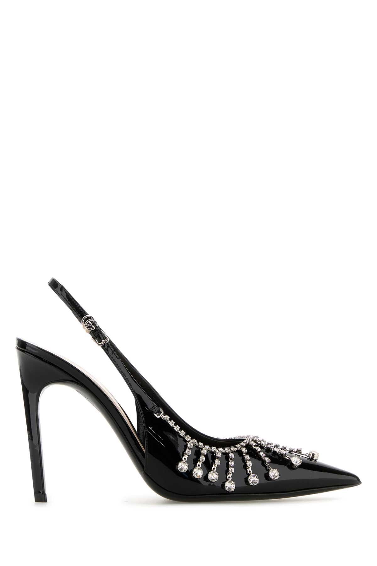 Gucci Black Leather Pumps Size US 8 / IT 38 - 1 Thumbnail