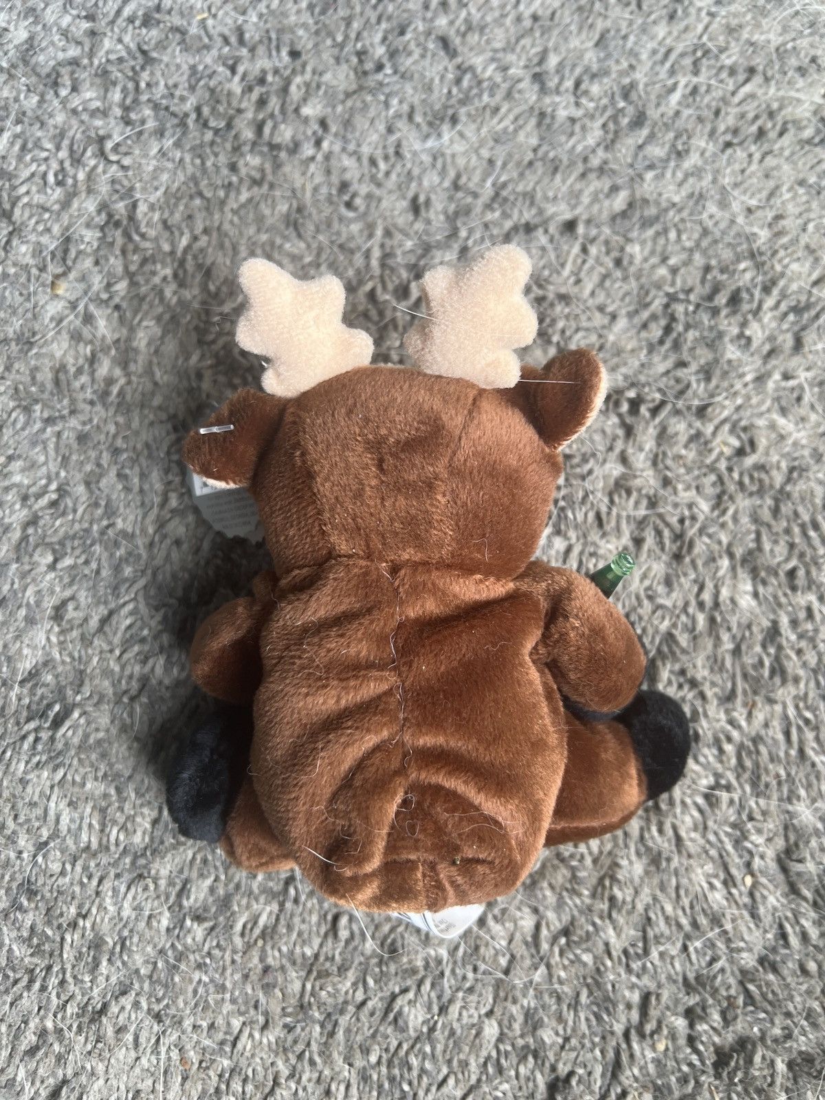 Coca Cola 1997 Coca-Cola Reindeer With Bottle Bean Bag Plush Size ONE SIZE - 2 Thumbnail