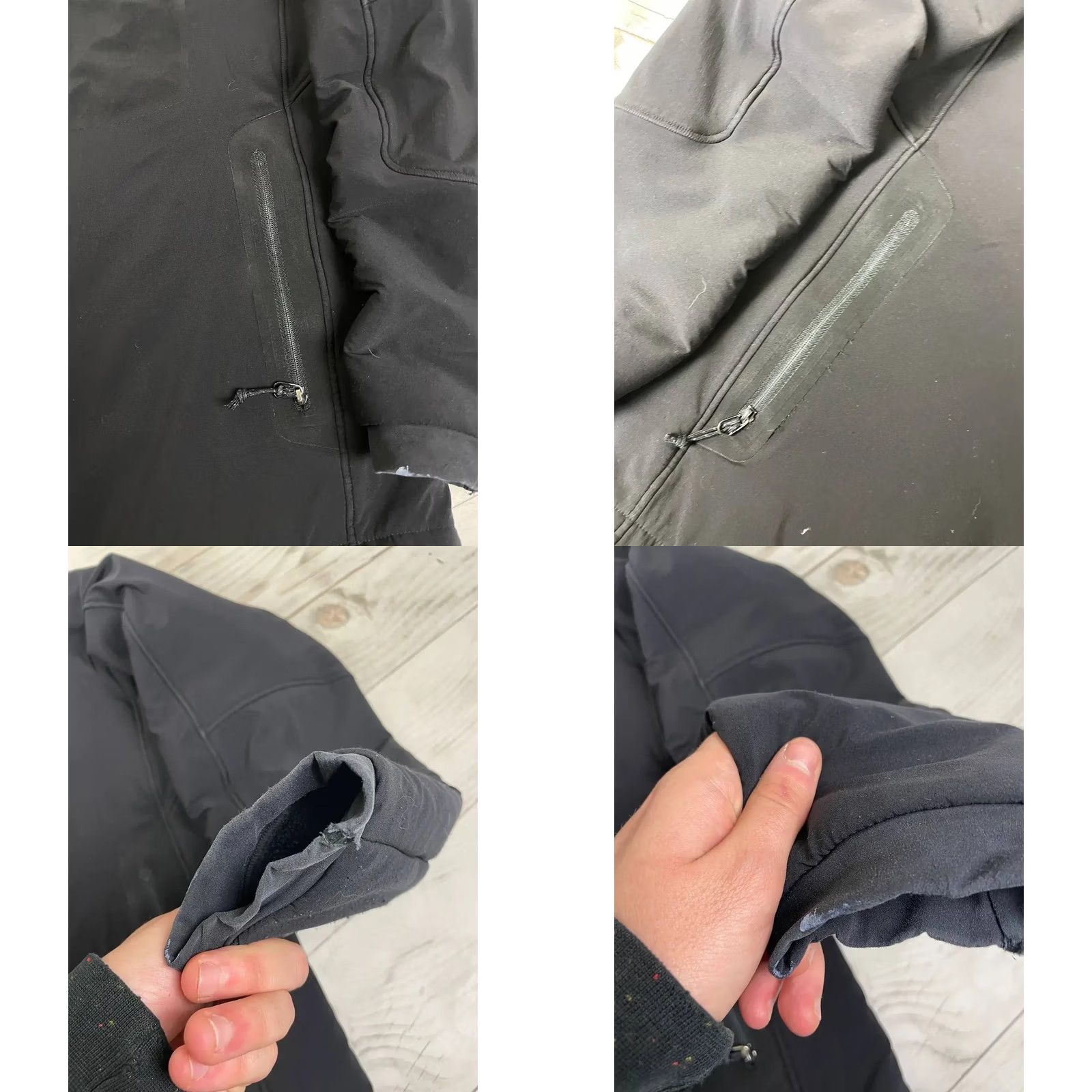 Arc'teryx VINTAGE Arc’teryx Easyrider Soft Shell Jacket Outdoor 90s Black L Men Size US L / EU 52-54 / 3 - 8 Thumbnail
