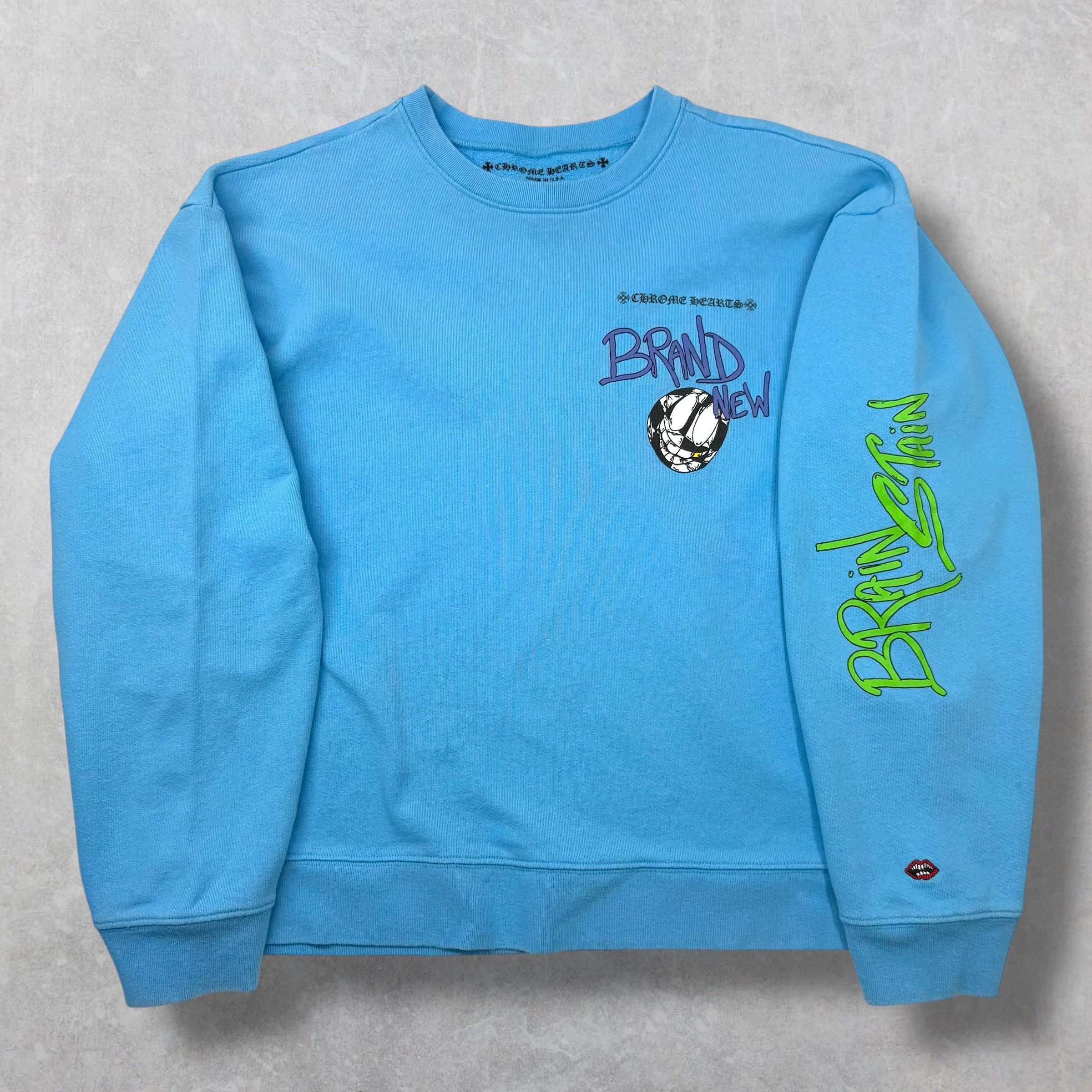 Chrome Hearts Chrome Hearts Matty Boy 'Brain New' Crewneck XL Size US XL / EU 56 / 4 - 1 Thumbnail