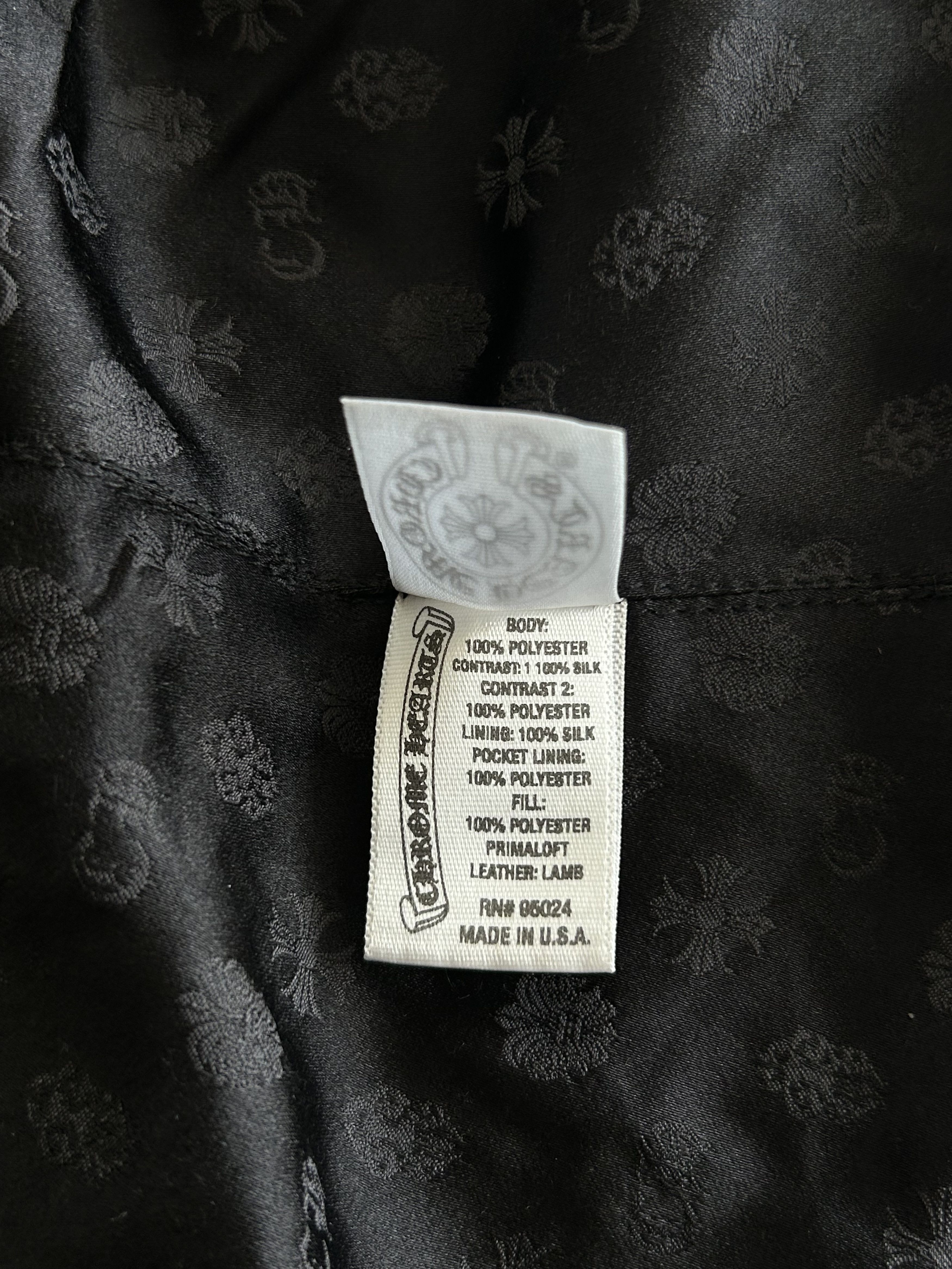 Chrome Hearts Chrome Hearts Black Parka Puffer Jacket Size US XL / EU 56 / 4 - 7 Thumbnail