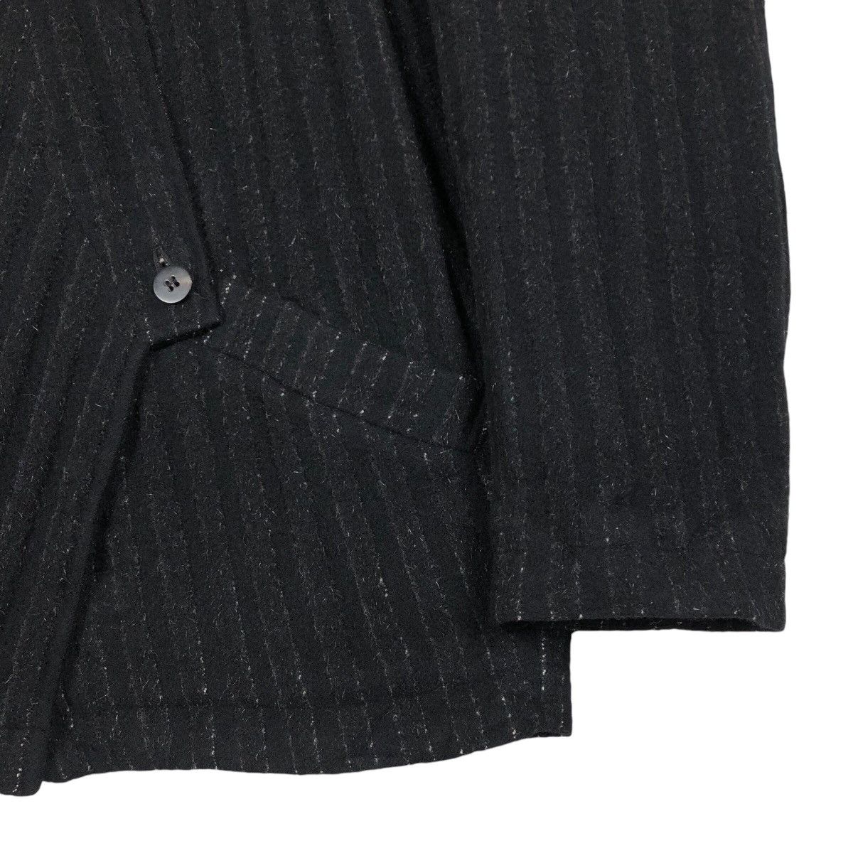 Issey Miyake Vintage 80s Issey Miyake Striped Kimono Coat Size M / US 6-8 / IT 42-44 - 5 Thumbnail