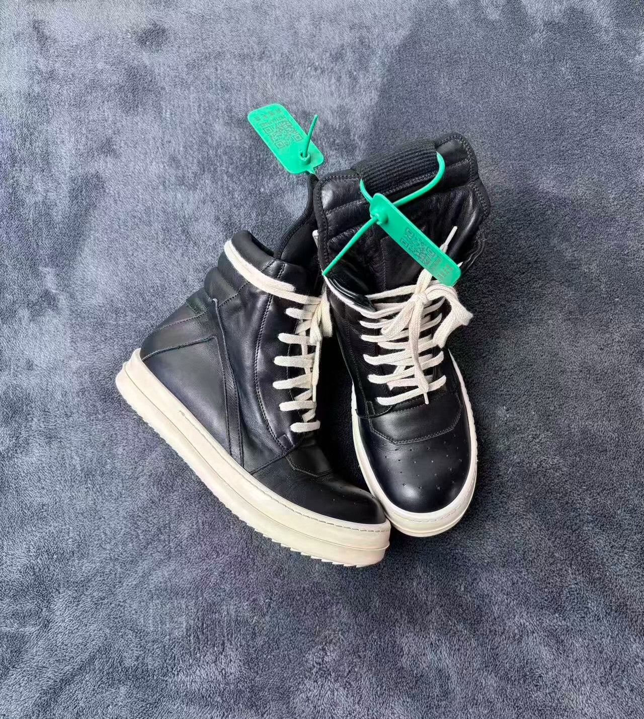 Rick Owens Rick Owens White Lowtop Sneakers 35 Men Size US 5 / EU 37 - 1 Thumbnail