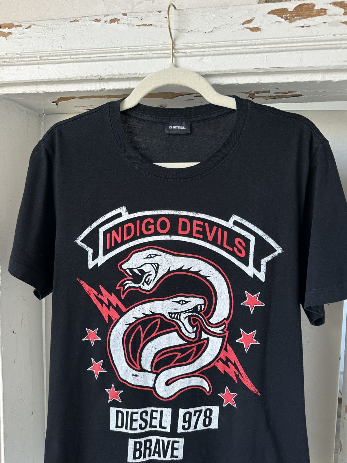 Diesel Vintage Diesel Printed Black T-shirt Size US M / EU 48-50 / 2 - 2 Thumbnail