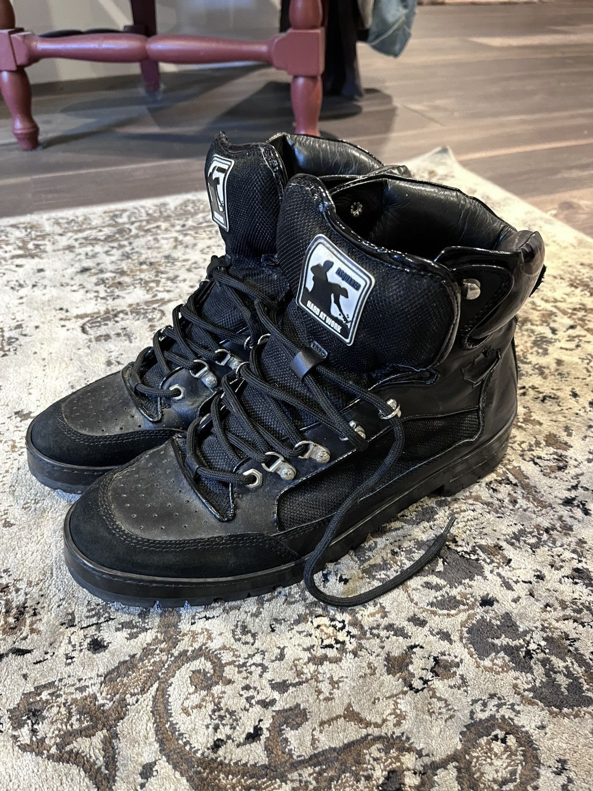 Dsquared2 *SOLD*Dsquared2 hicking boots Size US 11 / EU 44 - 1 Thumbnail