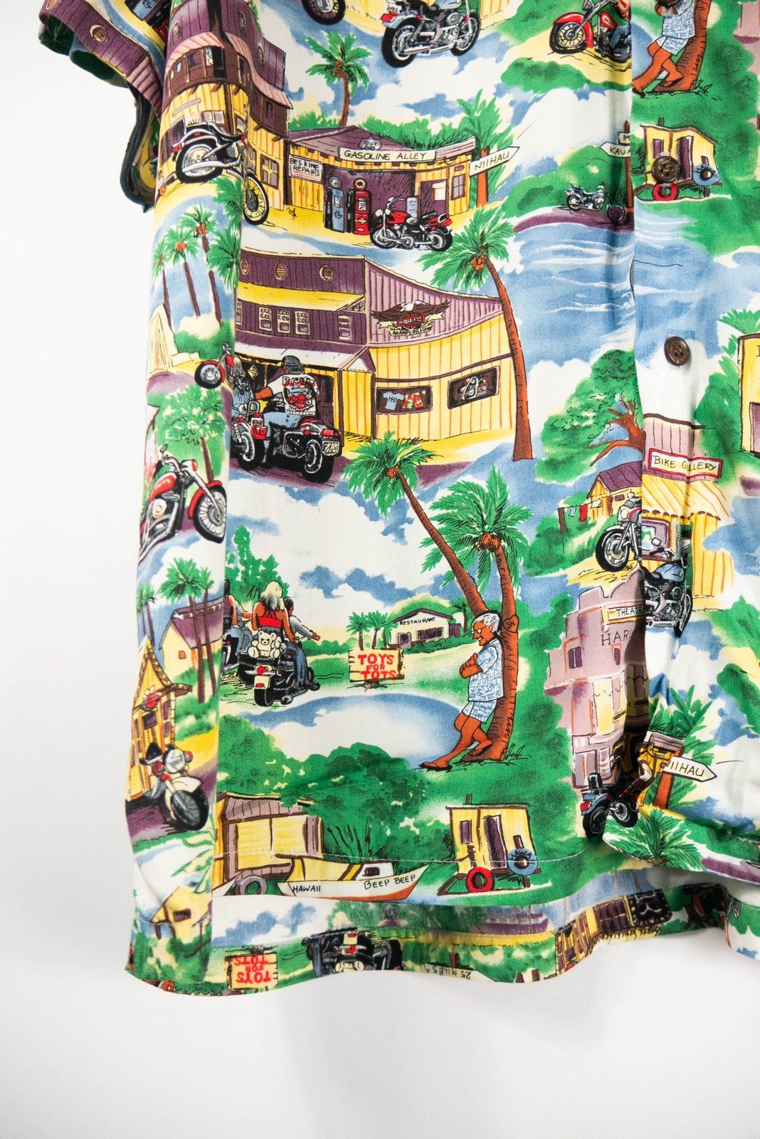 Harley Davidson × Vintage Vintage Hawaii Harley Davidson button shirt Size US XXL / EU 58 / 5 - 6 Thumbnail