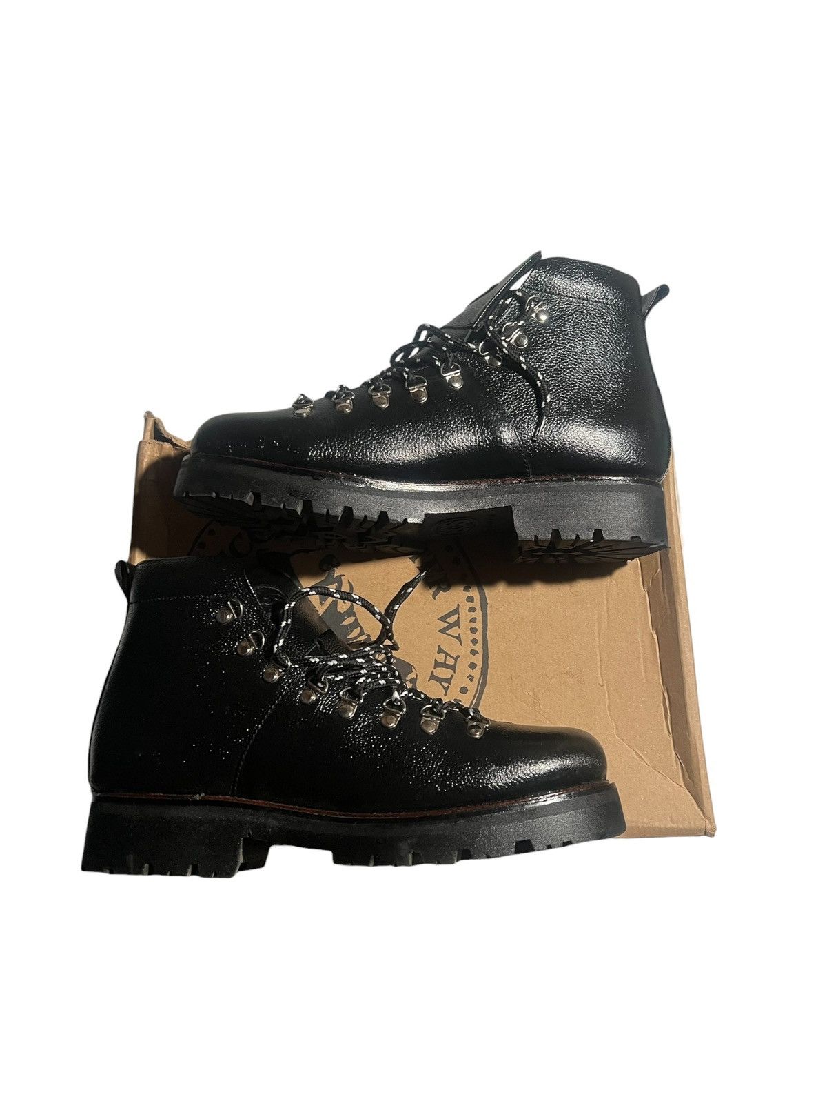Other Scoreoffscoot Mountain Hiking Boots - Black Leather /US 9M Size US 9 / EU 42 - 6 Thumbnail