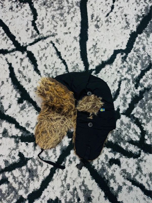 Fjallraven Fjallraven winter hat black logo S Size ONE SIZE - 4 Thumbnail