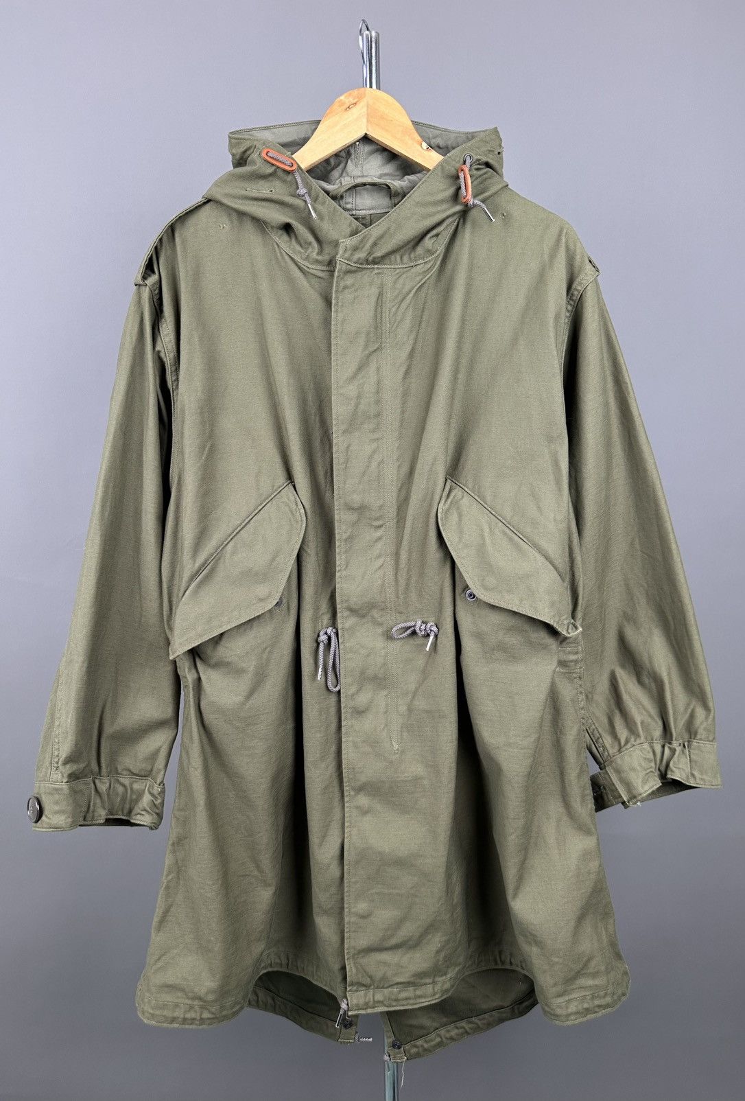 Buzz Rickson's Buzz Rickson’s - M51 Fish Tail Parka BR12266 - Olive Green Size US S / EU 44-46 / 1 - 1 Thumbnail