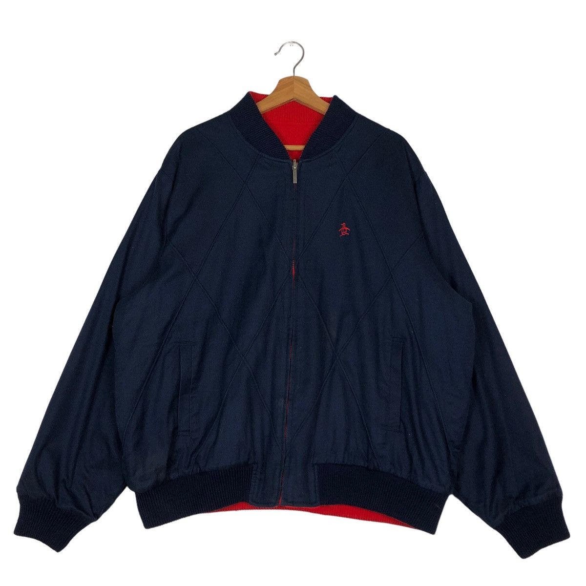 S*様 90s vtg   wool bomber jac 🔥90's Vtg Reversible Wool Bomber Jacket Grandslam Japan