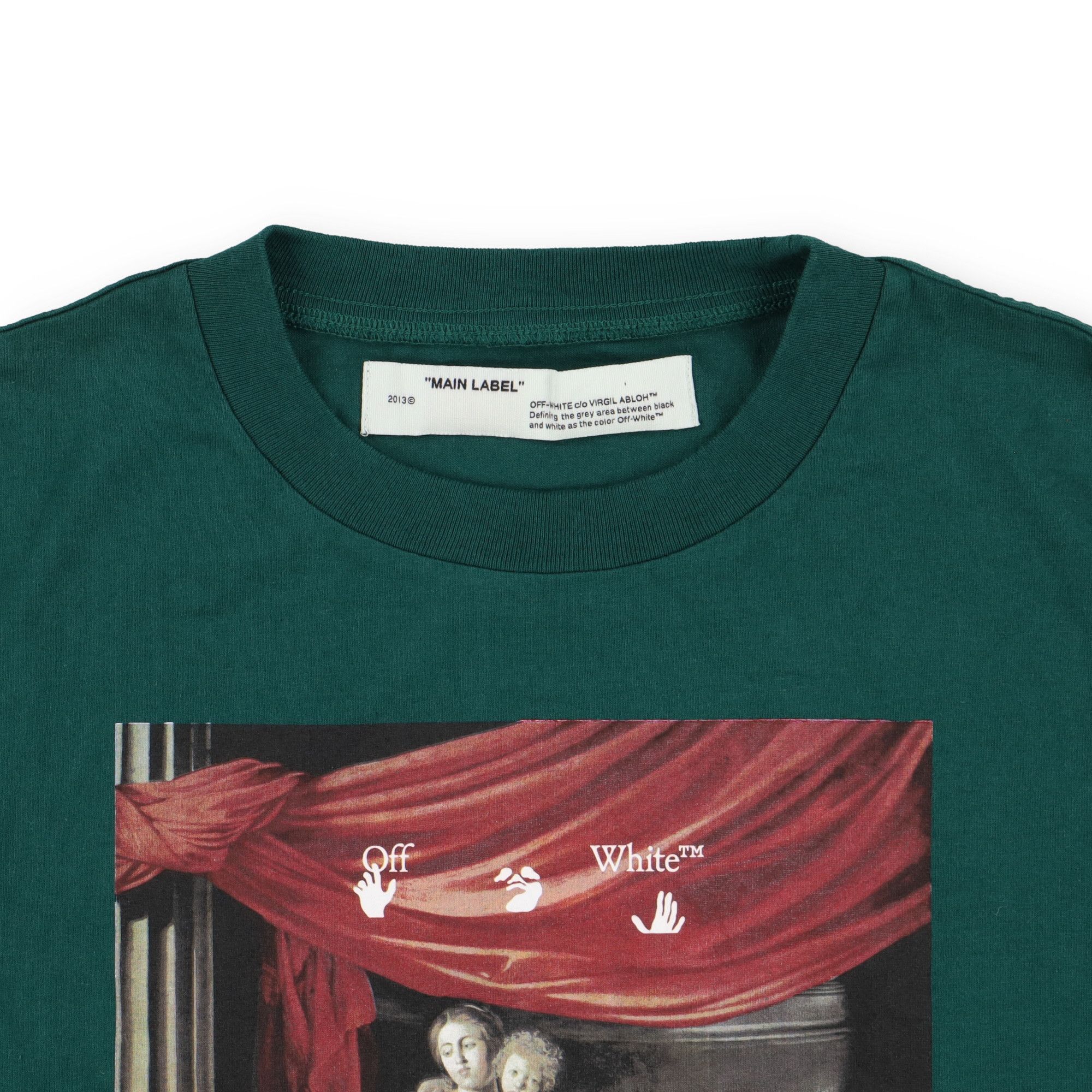 Off-White Green Caravaggio Arrows T-Shirt Size US M / EU 48-50 / 2 - 5 Thumbnail