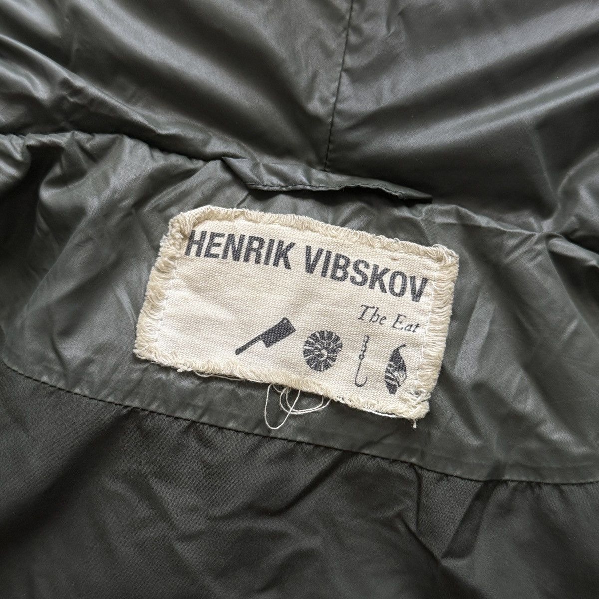 Henrik Vibskov Henrik Vibskov Khaki Green Down Puffer Parka Jacket Size US XS / EU 42 / 0 - 4 Thumbnail