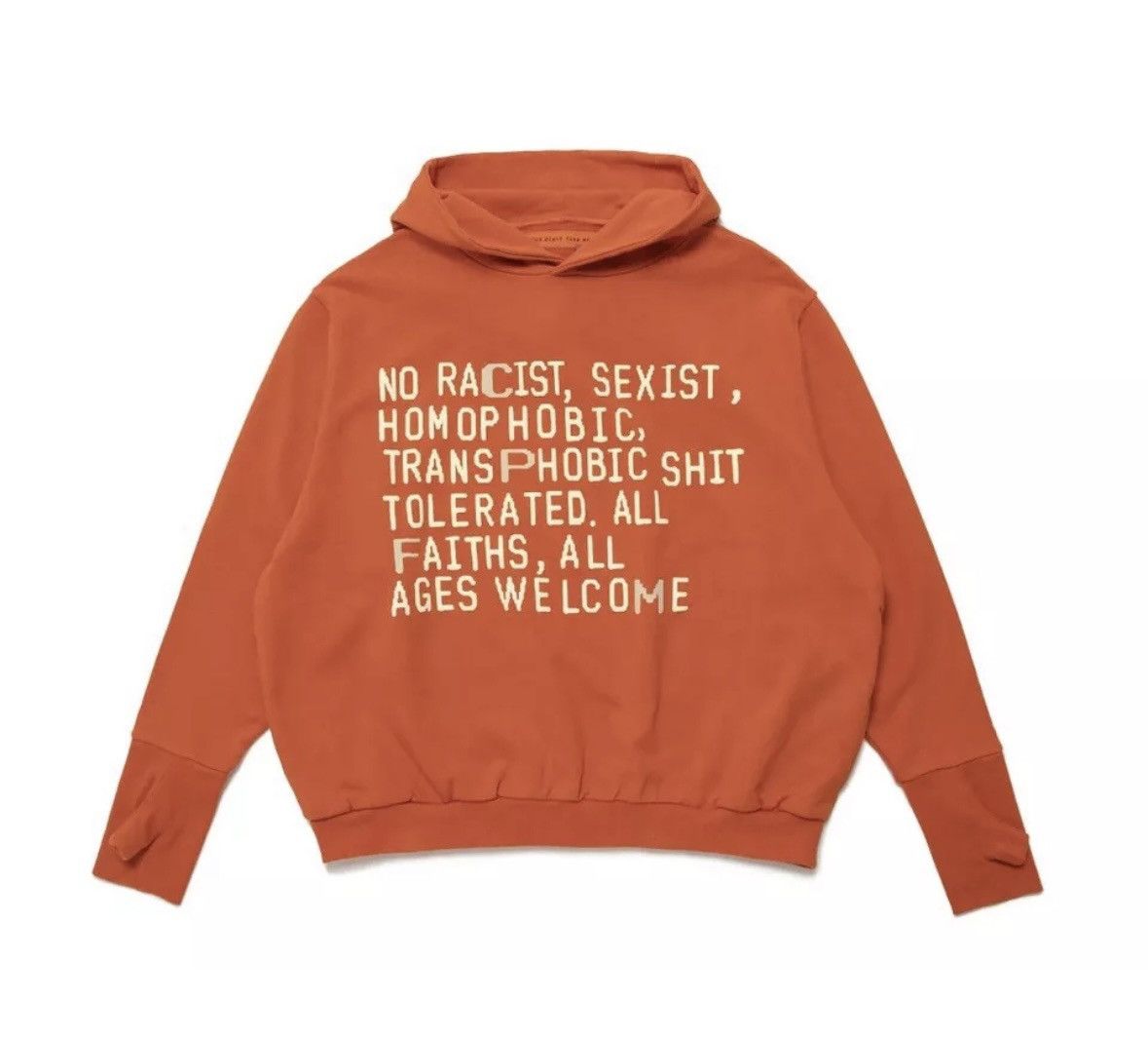Cactus Plant Flea Market New CPFM Orange Hoodie Size 3 Cactus Plant Flea Market Size US L / EU 52-54 / 3 - 1 Thumbnail
