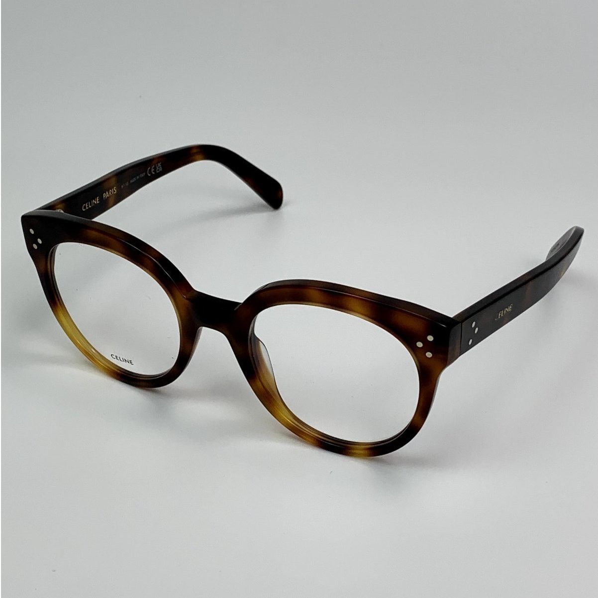 Celine NEW Celine Eyeglasses CL50093I 52053 Shiny Hanava Authentic Size ONE SIZE - 5 Thumbnail