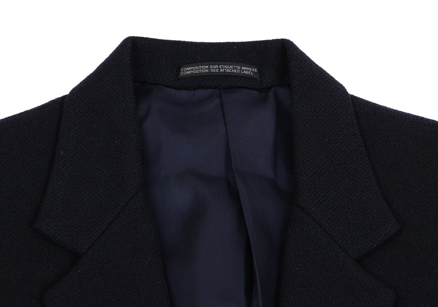 Yohji Yamamoto Yohji Yamamoto Leather Pocket Wool Jacket Size US S / EU 44-46 / 1 - 3 Thumbnail