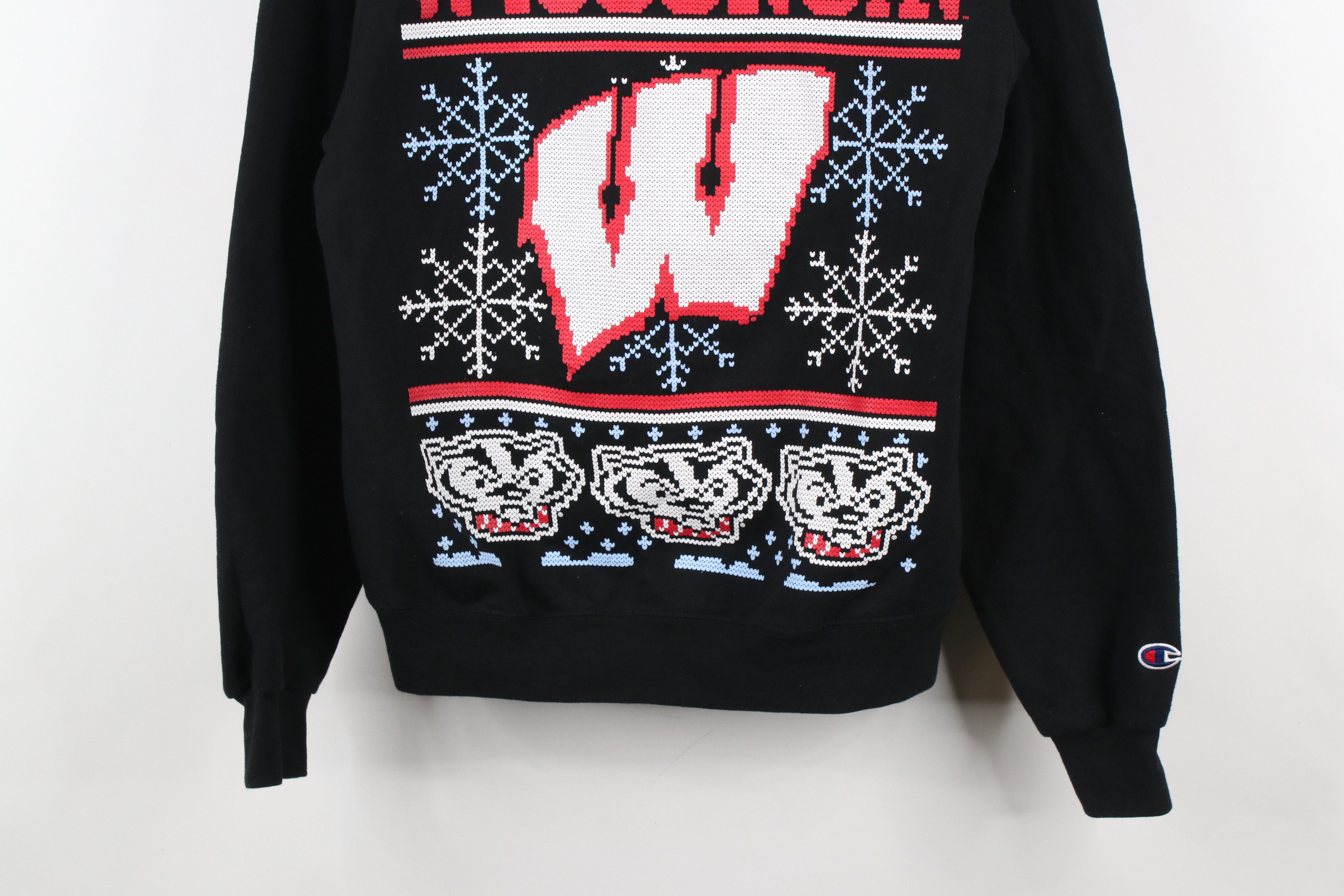 Champion × Vintage Vintage Y2K Champion University of Wisconsin Sweatshirt Size US S / EU 44-46 / 1 - 3 Thumbnail