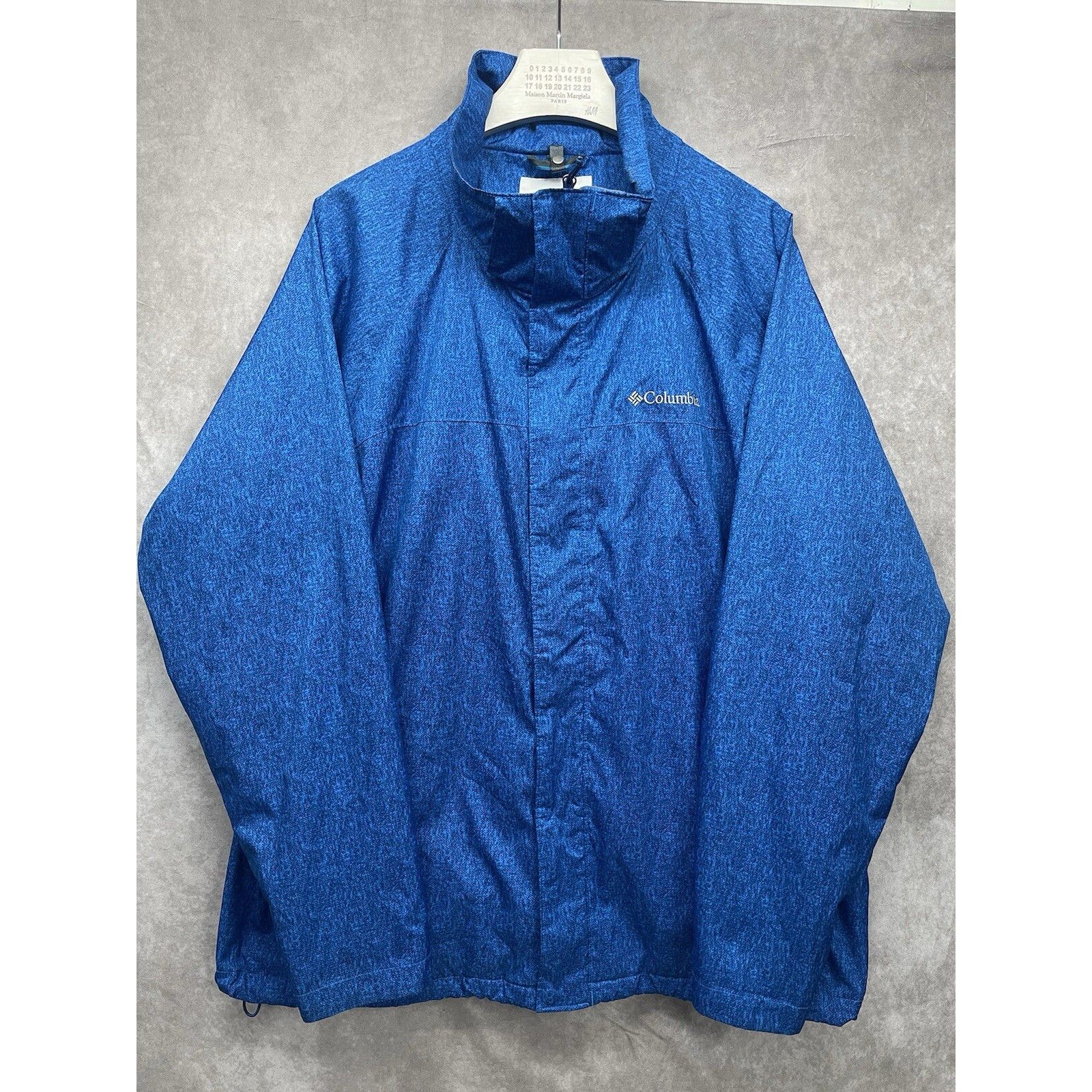 Columbia Vintage Columbia Japan Blue Camo Static Interchange Jacket S Size US XL / EU 56 / 4 - 1 Thumbnail