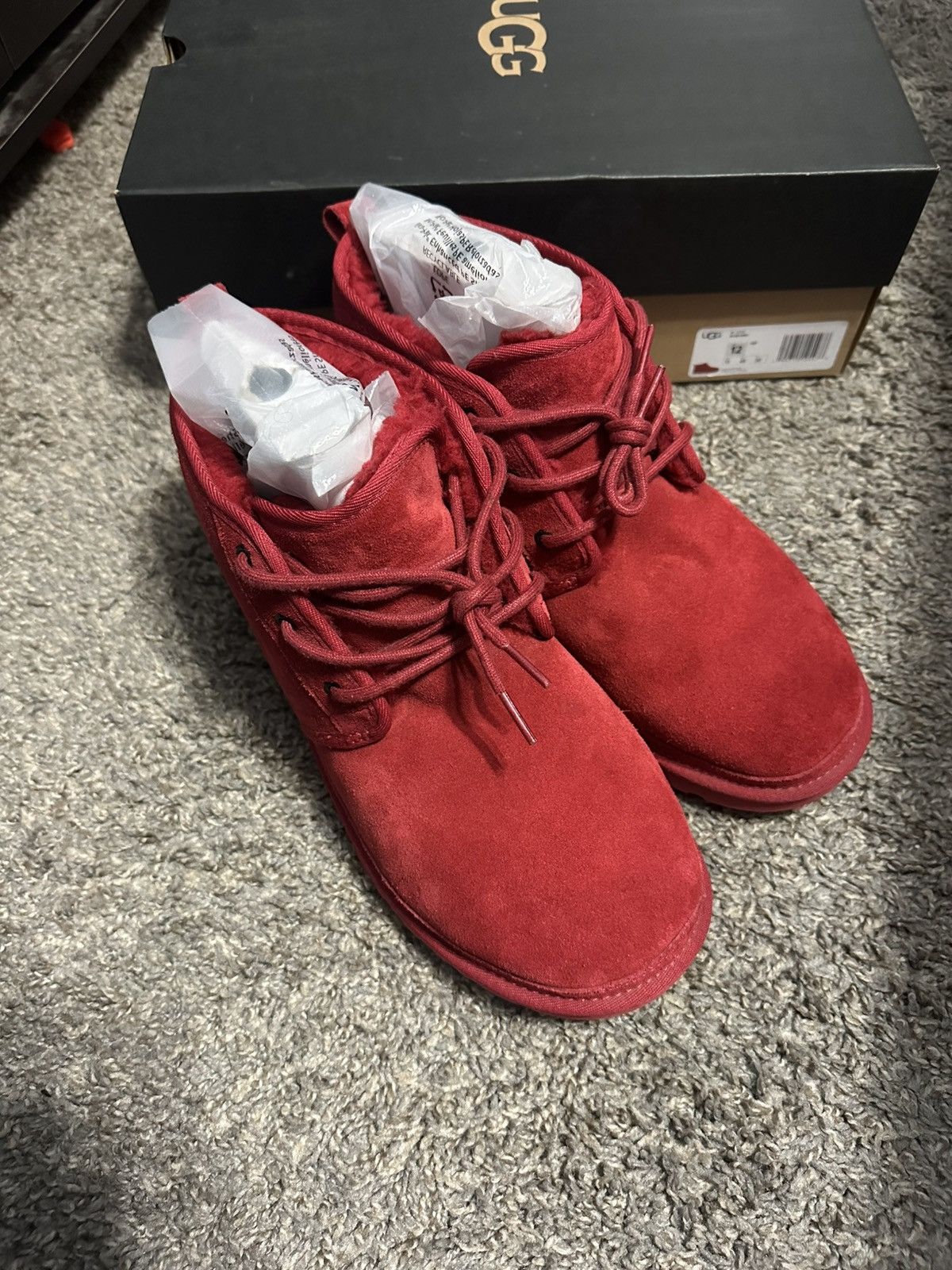 Ugg Red UGG Neumel Boot Size US 12 / EU 45 - 1 Thumbnail