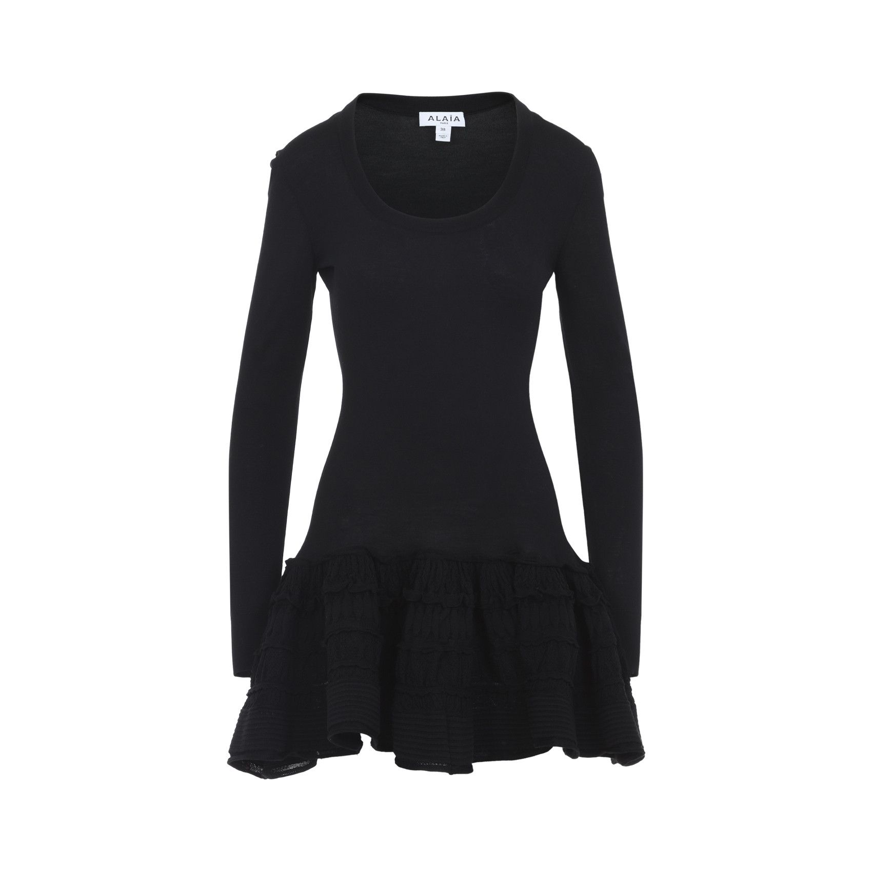 Alaia Alaïa Ruffle Mini Dress Size M / US 6-8 / IT 42-44 - 1 Thumbnail