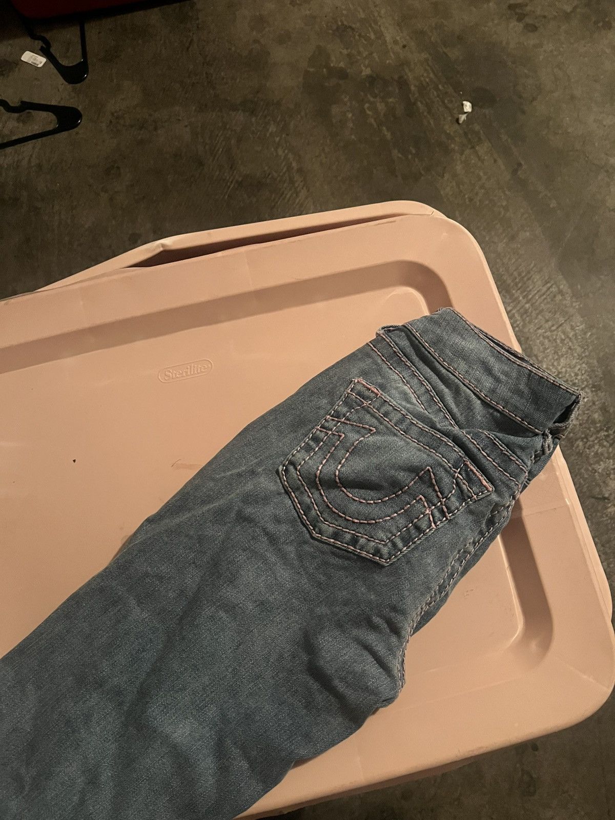 True Religion Billie Mid Rise Straight Jeans Size 27" / US 4 / IT 40 - 2 Thumbnail