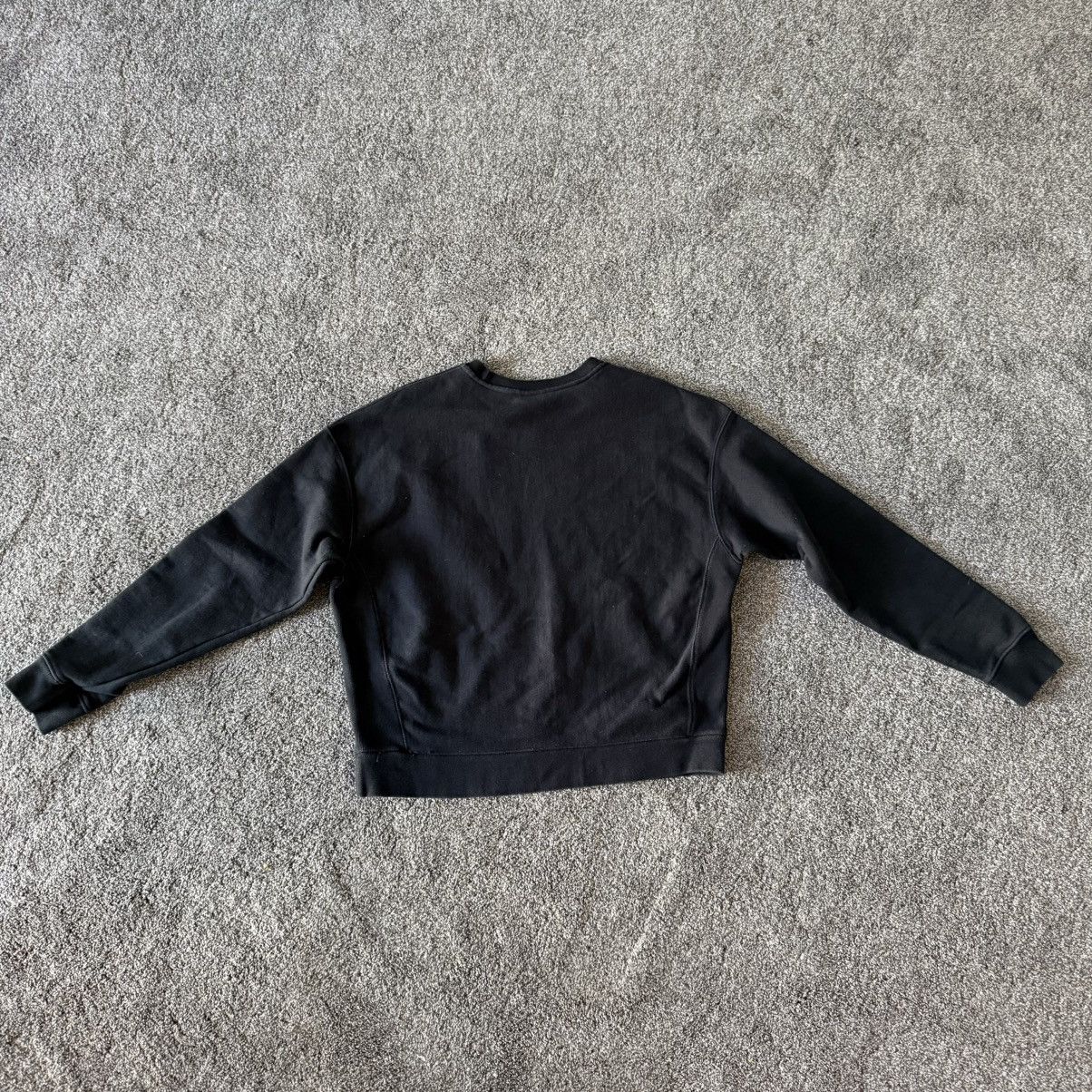 Champion Vintage Champion Reverse Weave Crew Neck Black L Sweatshirt Size L / US 10 / IT 46 - 2 Thumbnail