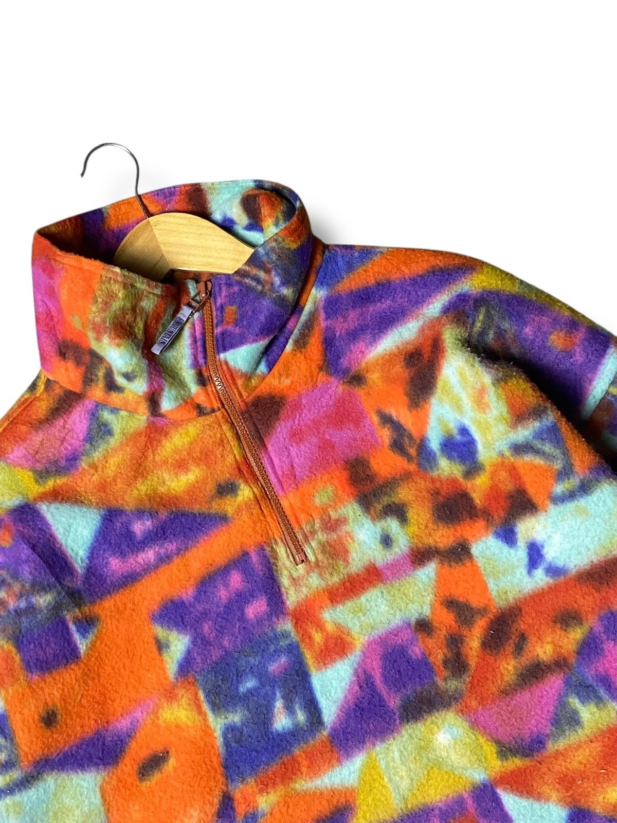 Japanese Brand F.Mountain Half Zip Pullover Fleece Jacket (142) Size US M / EU 48-50 / 2 - 5 Thumbnail