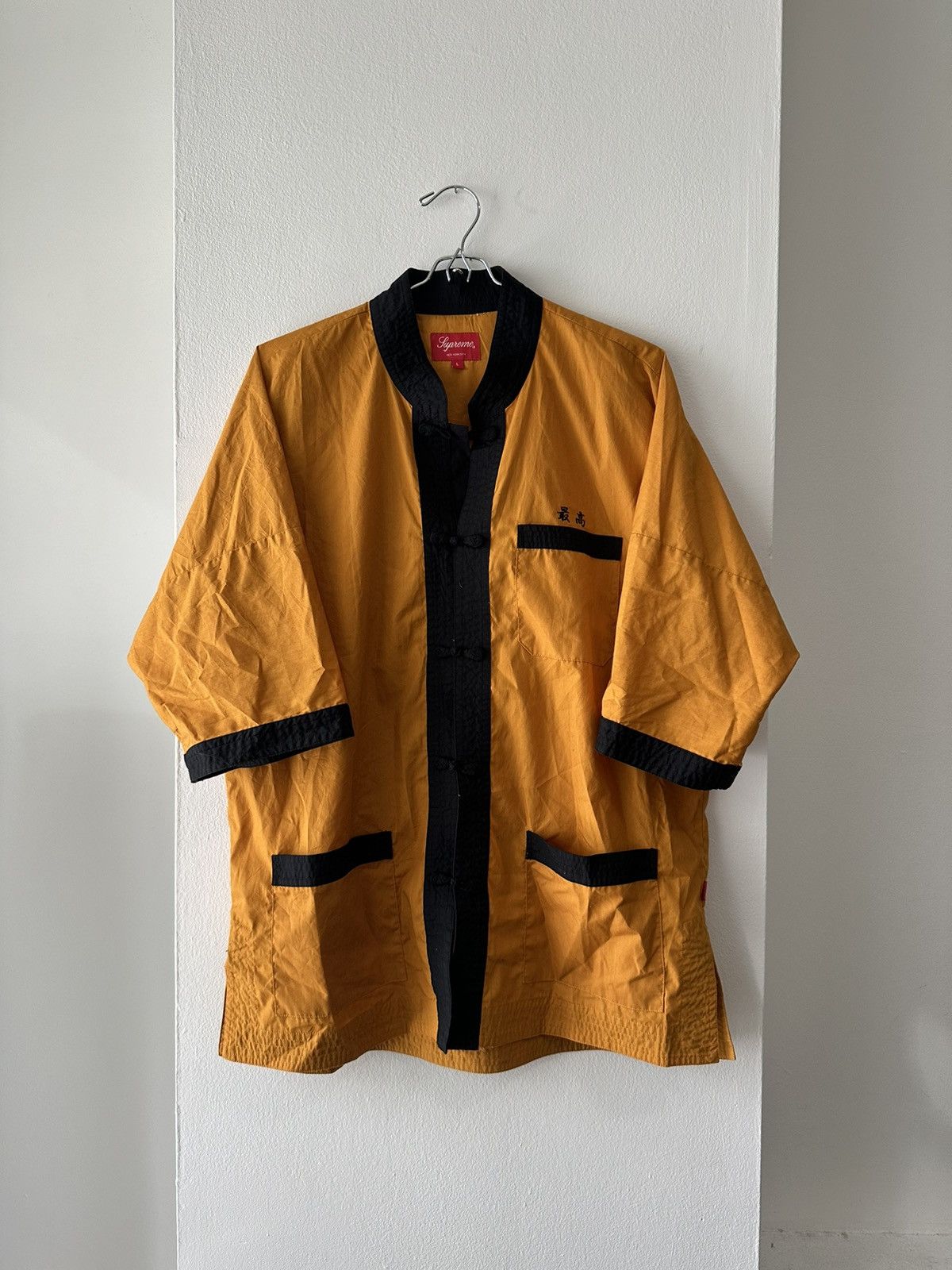 supreme Kung Fu Jacket BLACK Ｌ Supreme Kung Fu Jacket Black Size Large Excellent Condition