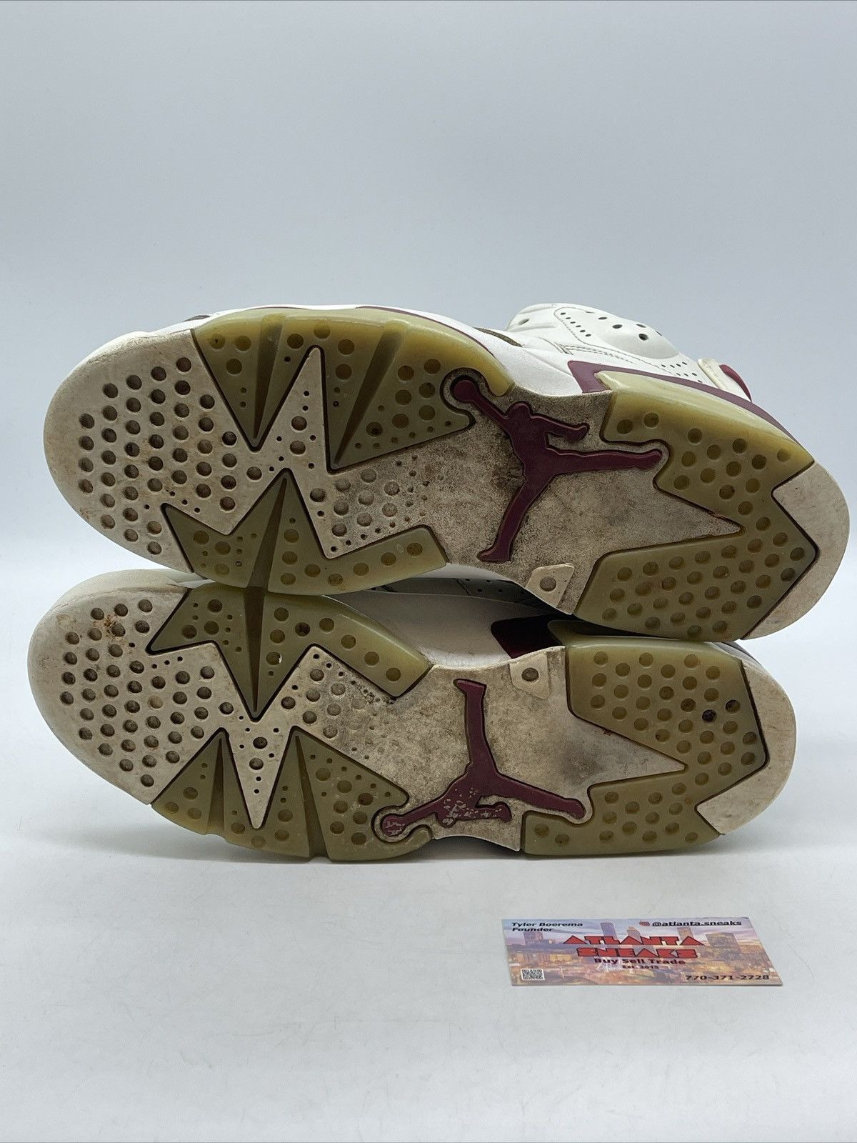 Jordan Brand Air Jordan 6 maroon Size US 9.5 / EU 42-43 - 7 Thumbnail
