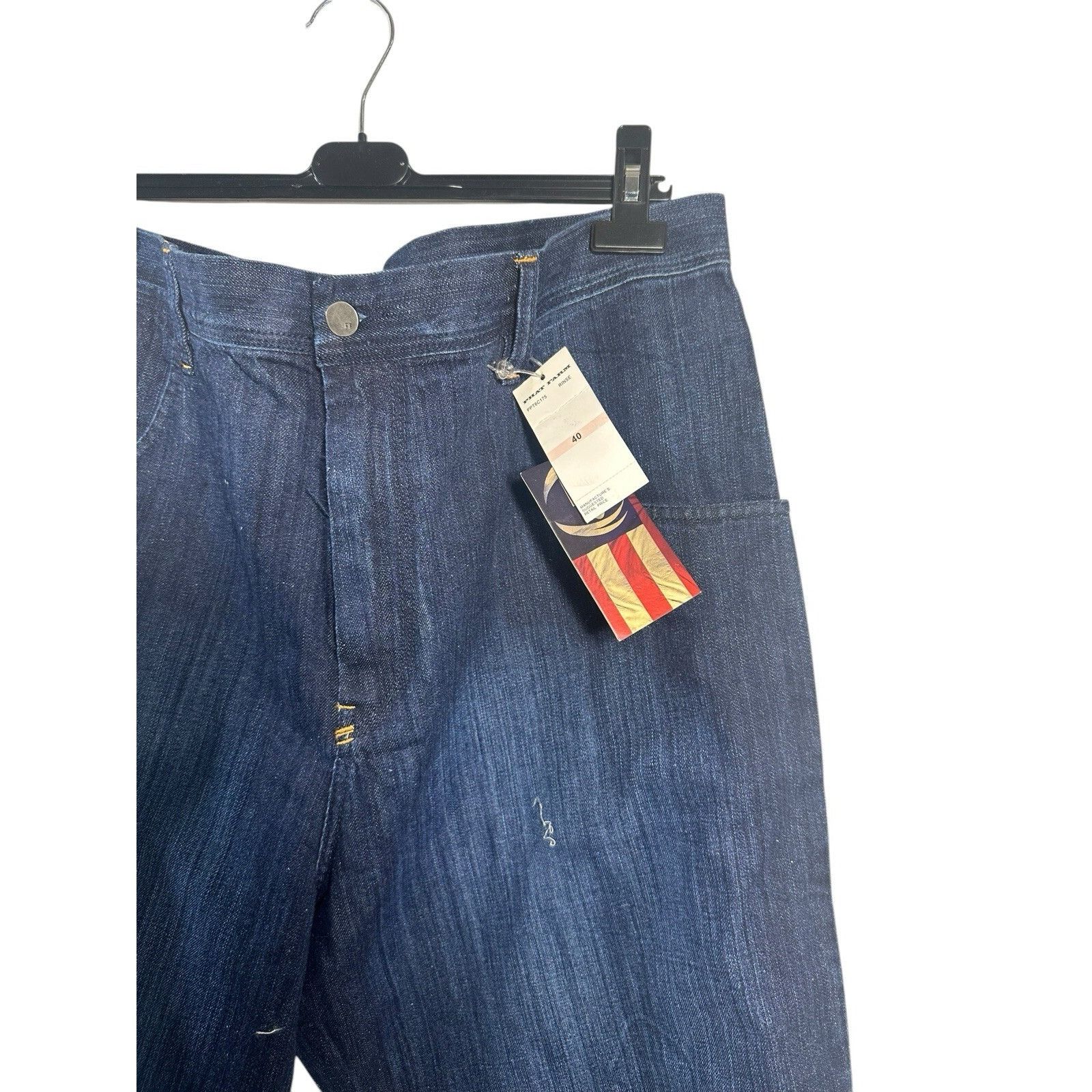 Phat Farm Vintage Phat Farm Denim Jeans Hip Hop Baggy Y2K 90’s 2000’s Size US 40 / EU 56 - 2 Thumbnail