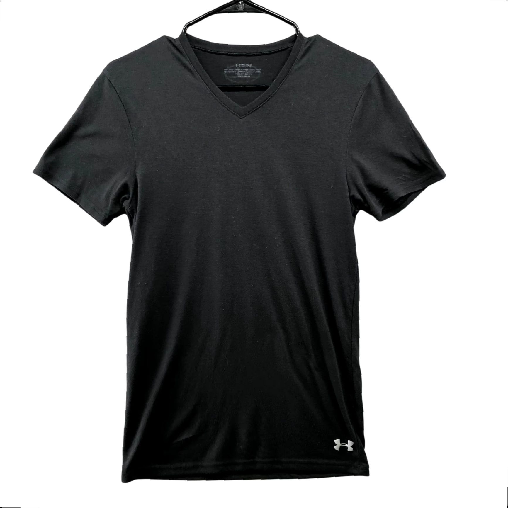 Under Armour Under Armour UA Active T Shirt Womens S Black Short Sleeve Crewneck Gym Size S / US 4 / IT 40 - 2 Thumbnail