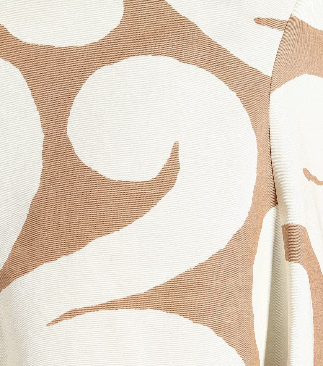 Marni o1y1025 Midi Dress in Camel/White Size XS / US 0-2 / IT 36-38 - 4 Thumbnail