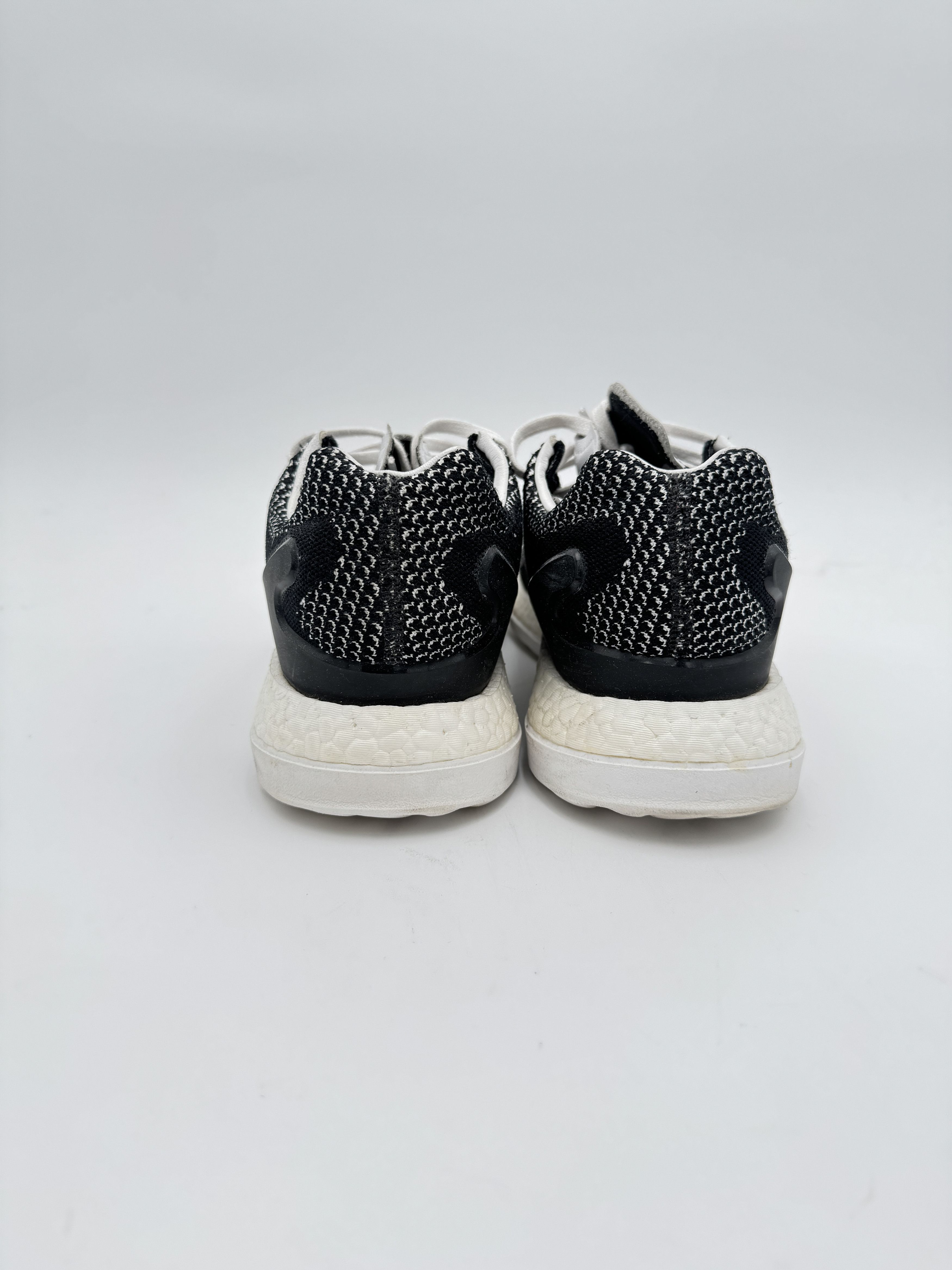 Adidas × Y-3 adidas Y-3 Pureboost ZG Knit Black White OG Size US 9 / EU 42 - 3 Thumbnail