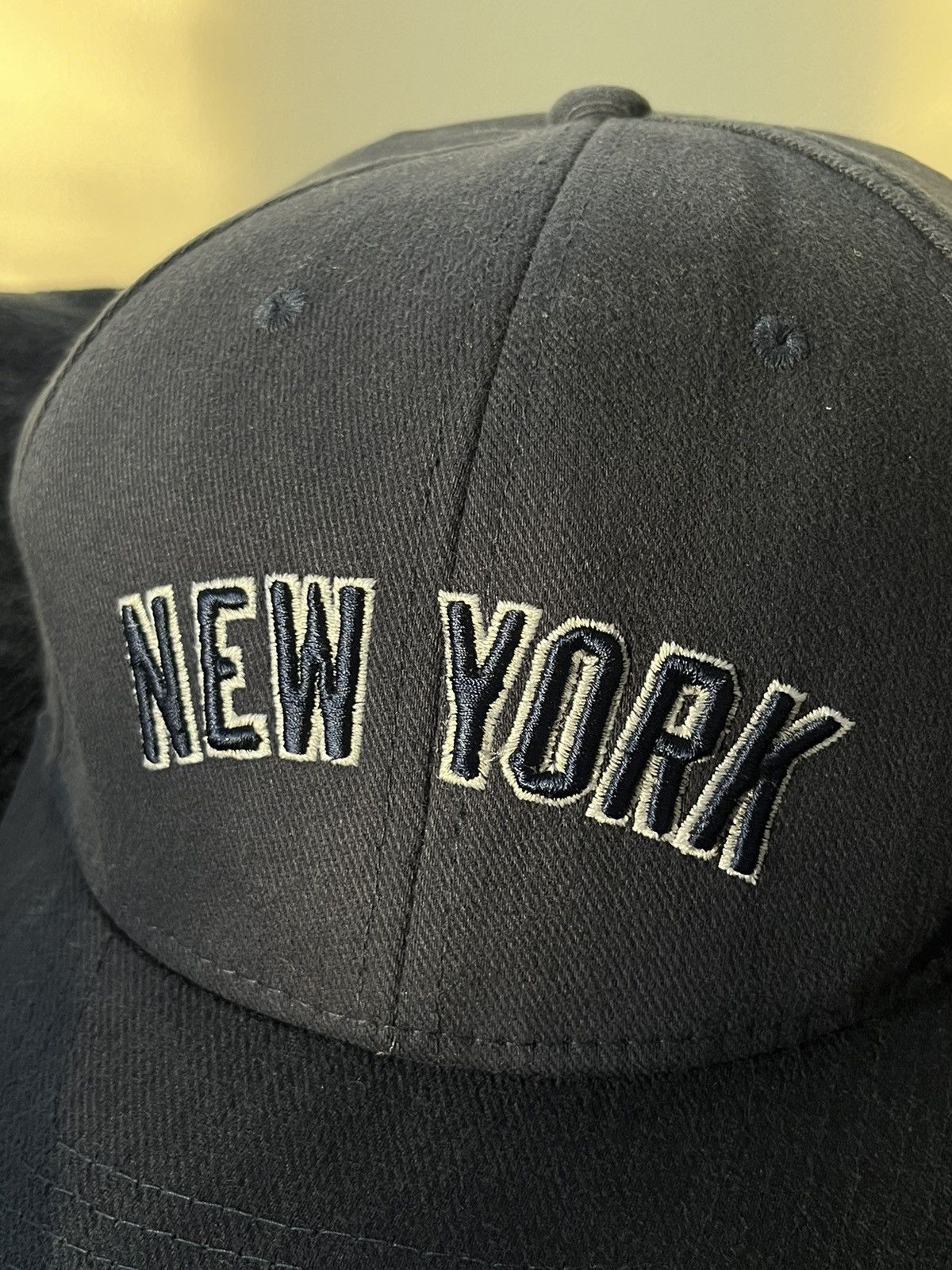 MLB × Nike × Vintage Vintage 90’s MLB Nike Team New York Cap Size ONE SIZE - 6 Thumbnail