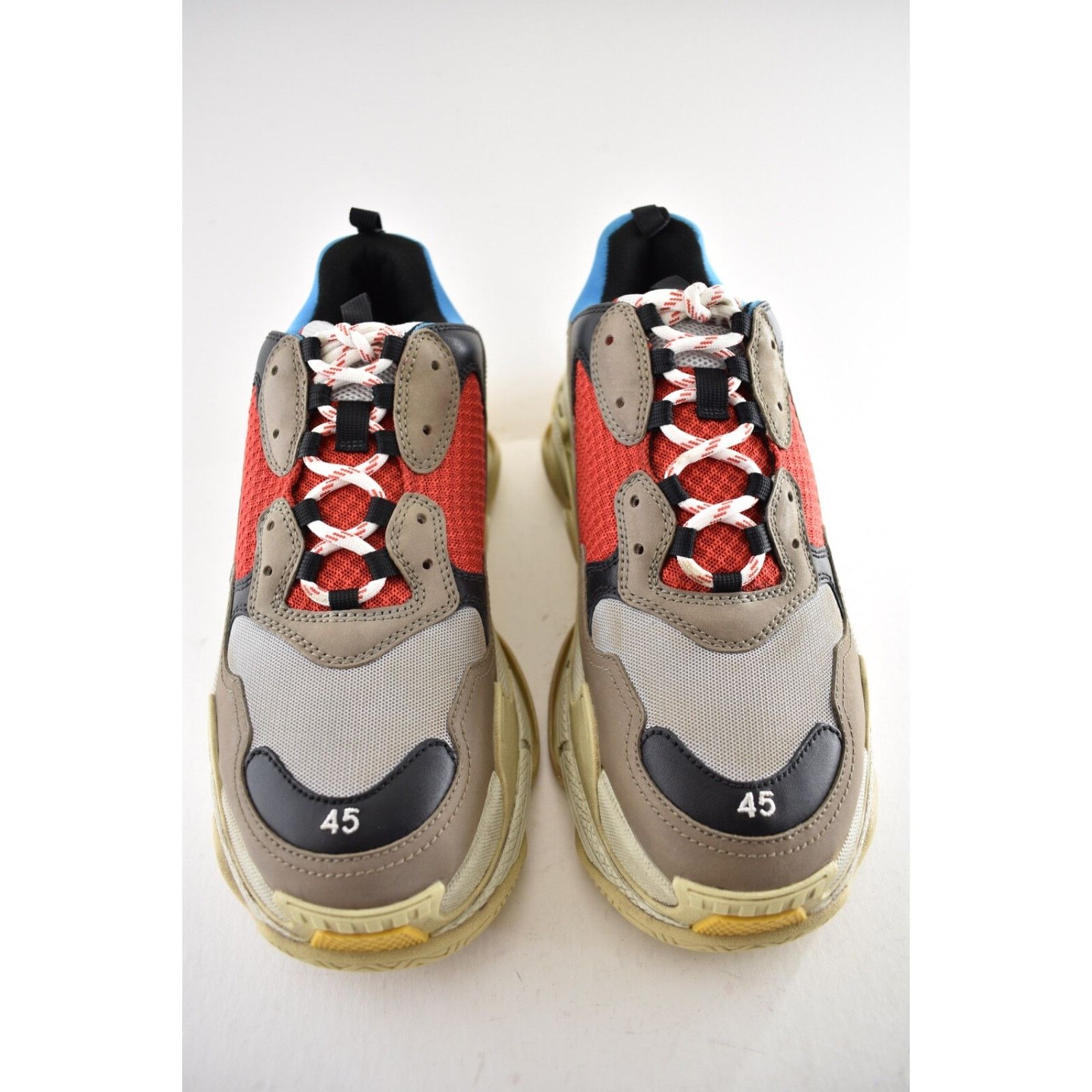 Balenciaga Balenciaga Triple S Sneakers Flat Platform 45 Mens 12 Size US 12 / EU 45 - 6 Thumbnail