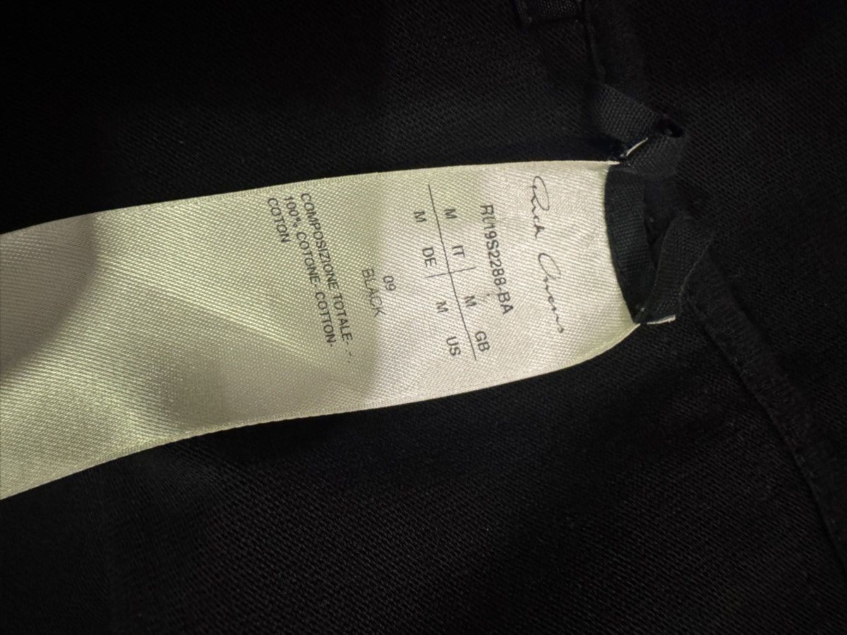 Rick Owens Rick Owens Long Zipped Hoodie Black size M Size US M / EU 48-50 / 2 - 3 Thumbnail