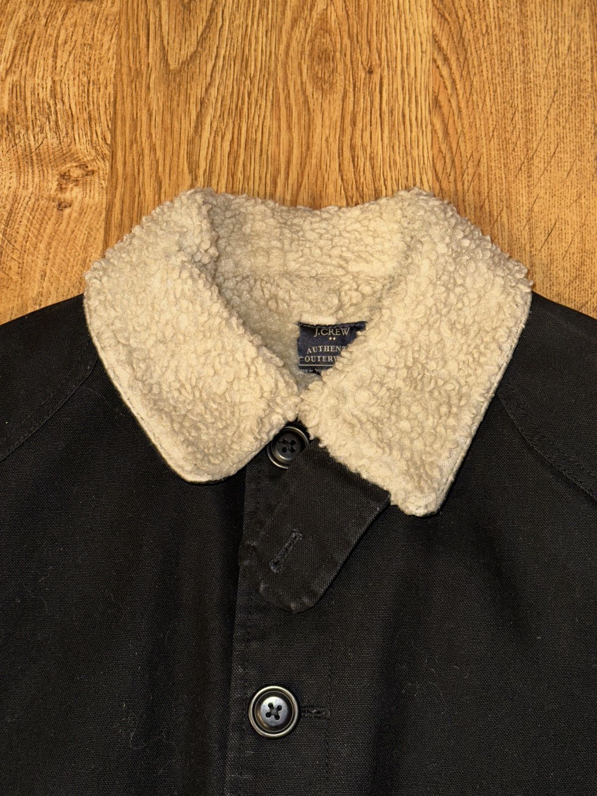 J.Crew J.Crew Factory Boulder Jacket Sherpa Lining Black Mens Small Size US S / EU 44-46 / 1 - 2 Thumbnail